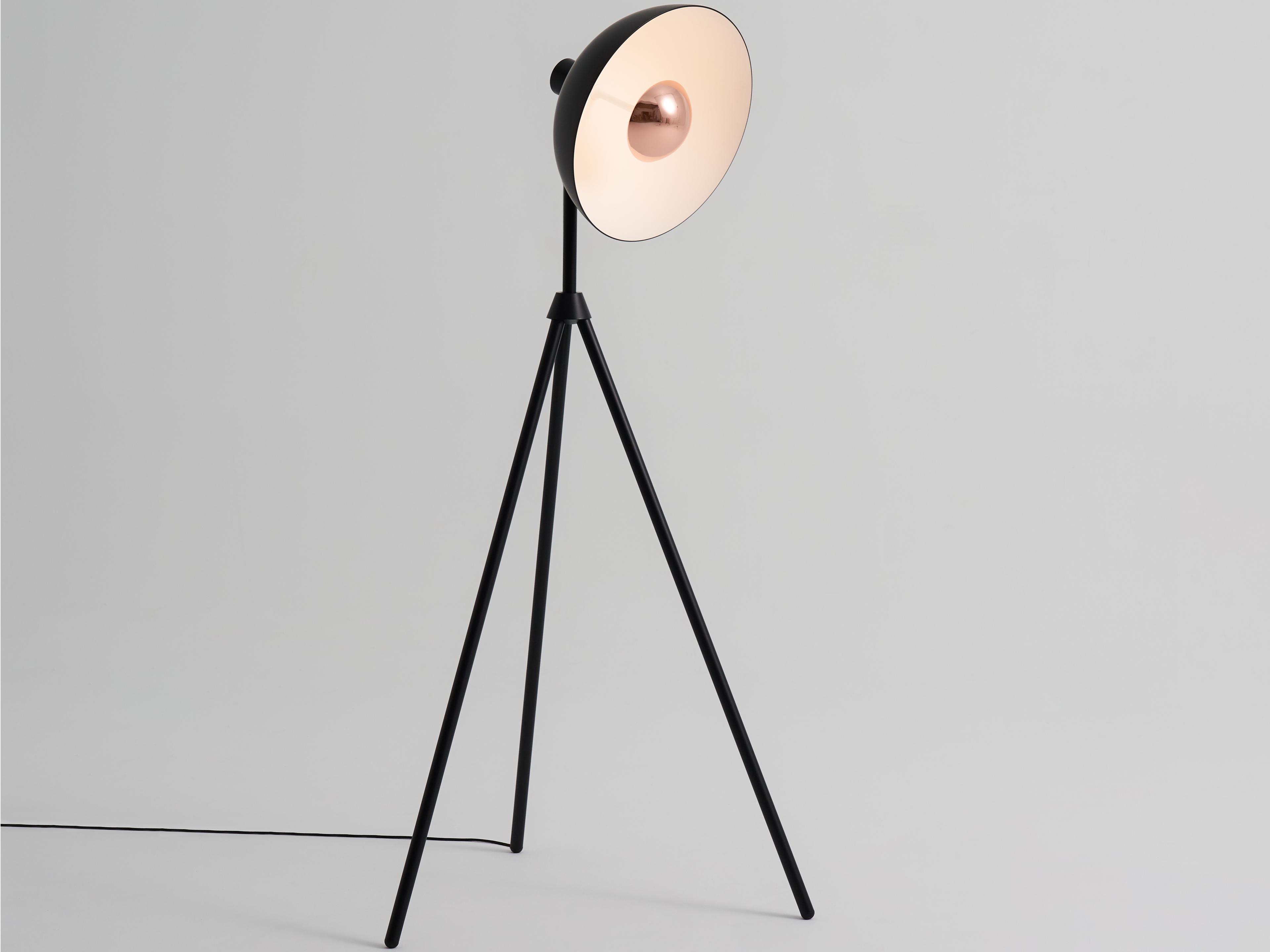 Seed Design Apollo Black copper LED Floor Lamp