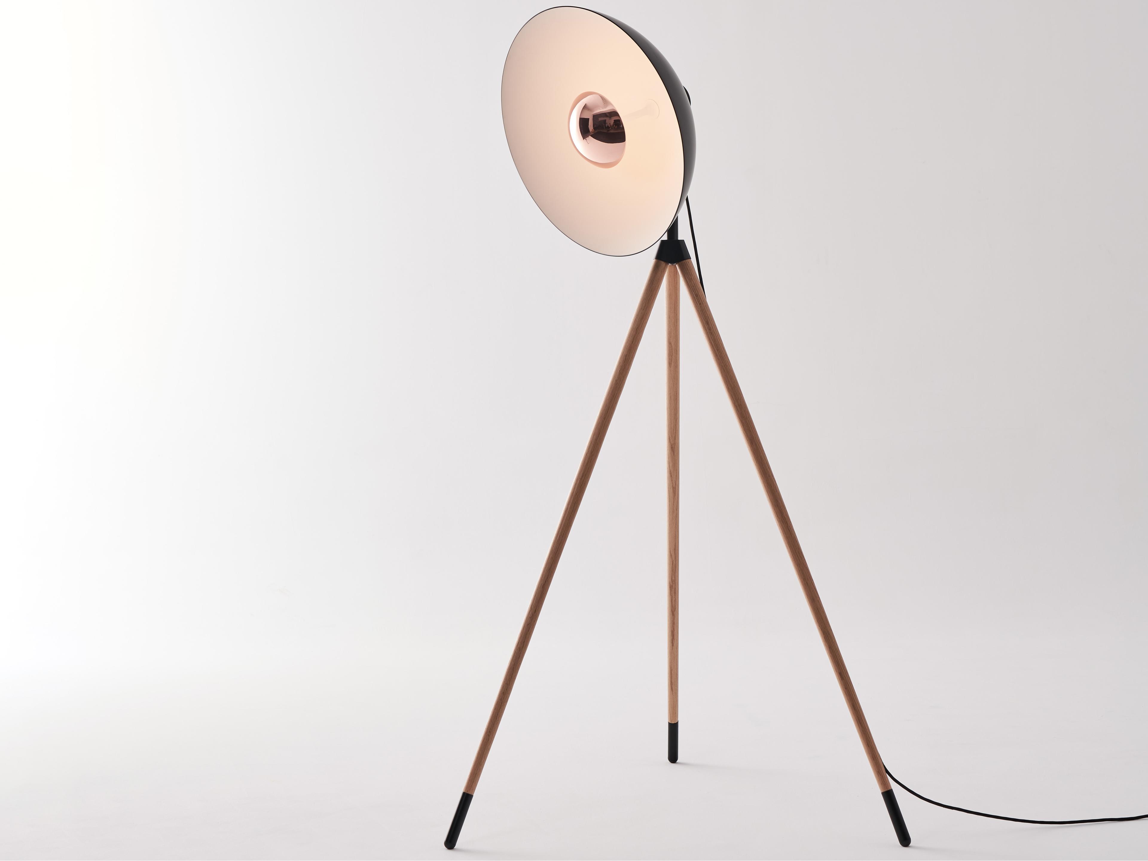 Seed Design Apollo Black copper LED Floor Lamp