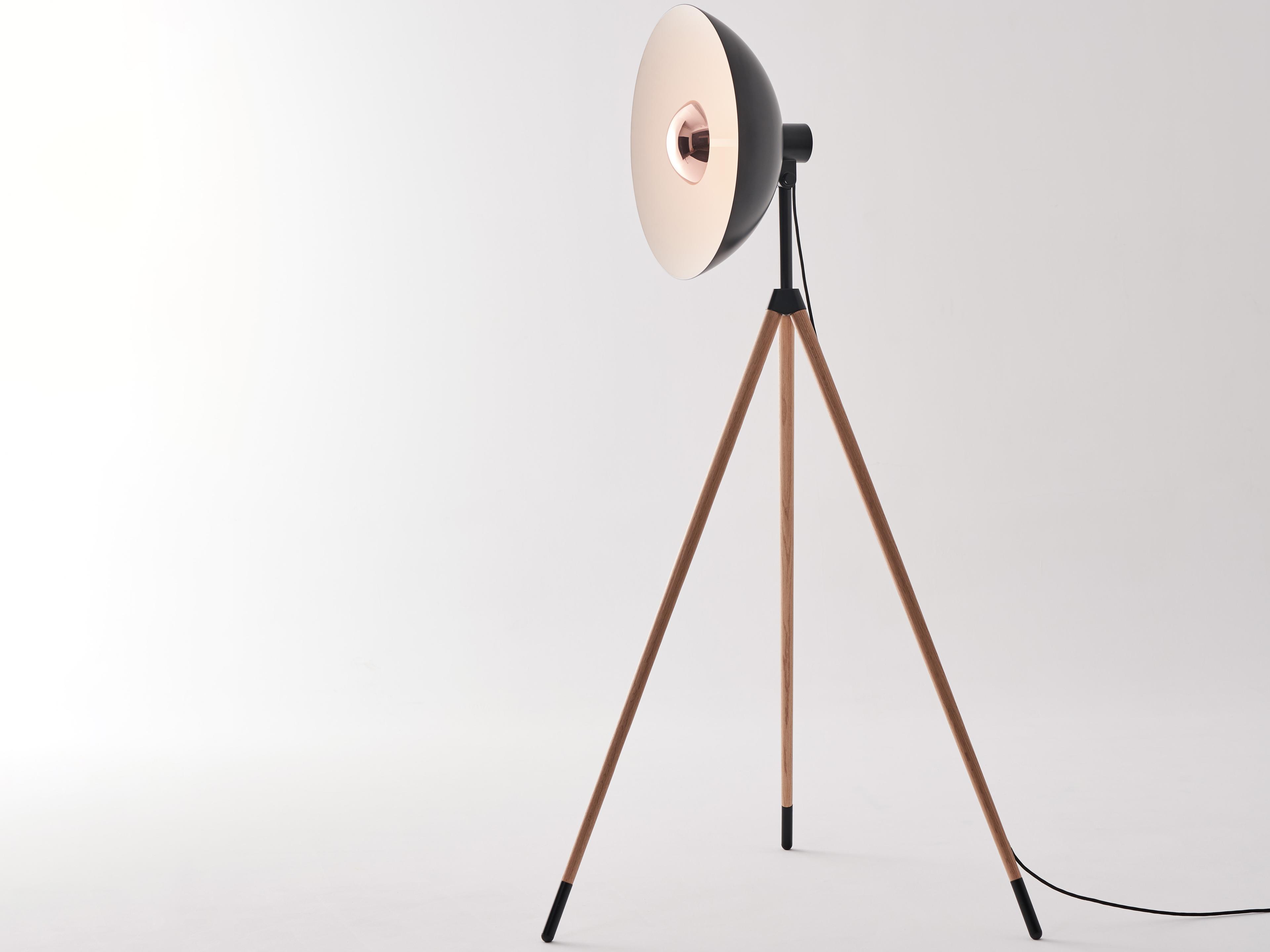 Seed Design Apollo Black copper LED Floor Lamp