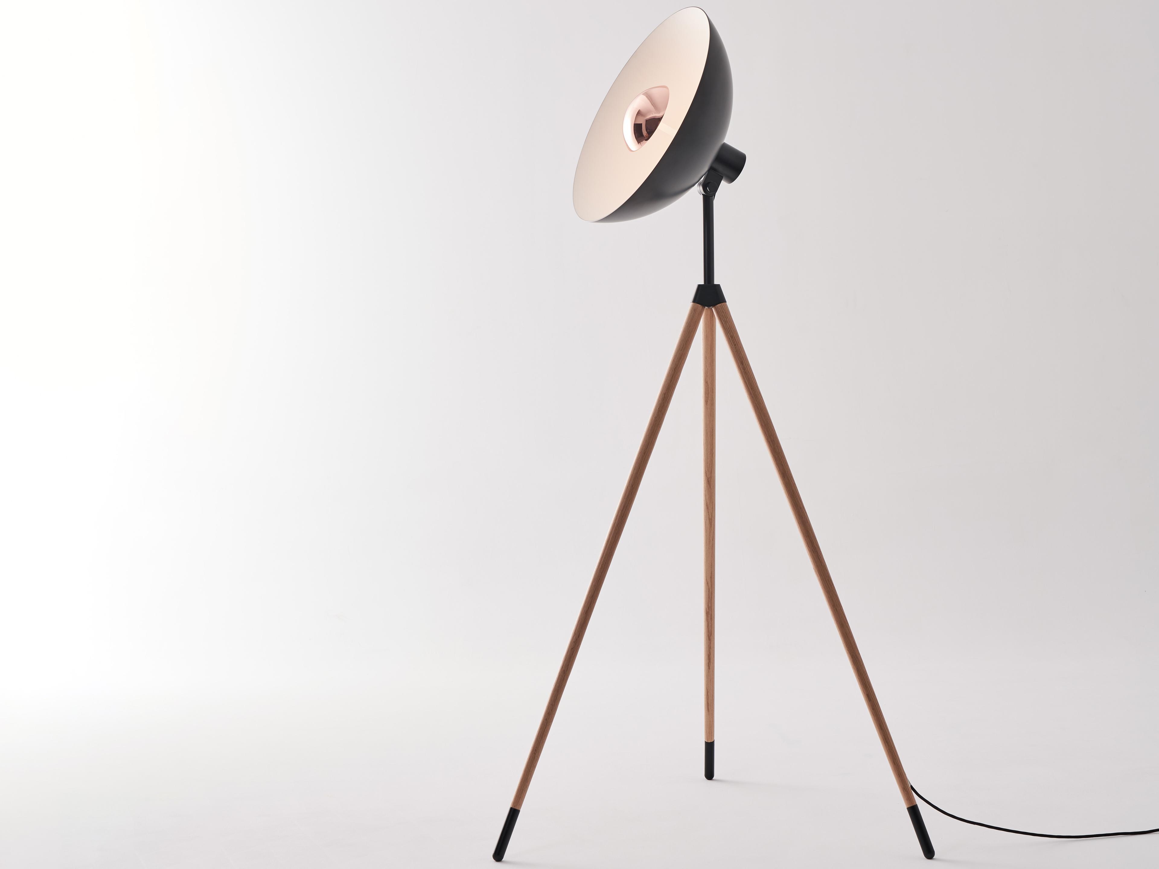 Seed Design Apollo Black copper LED Floor Lamp