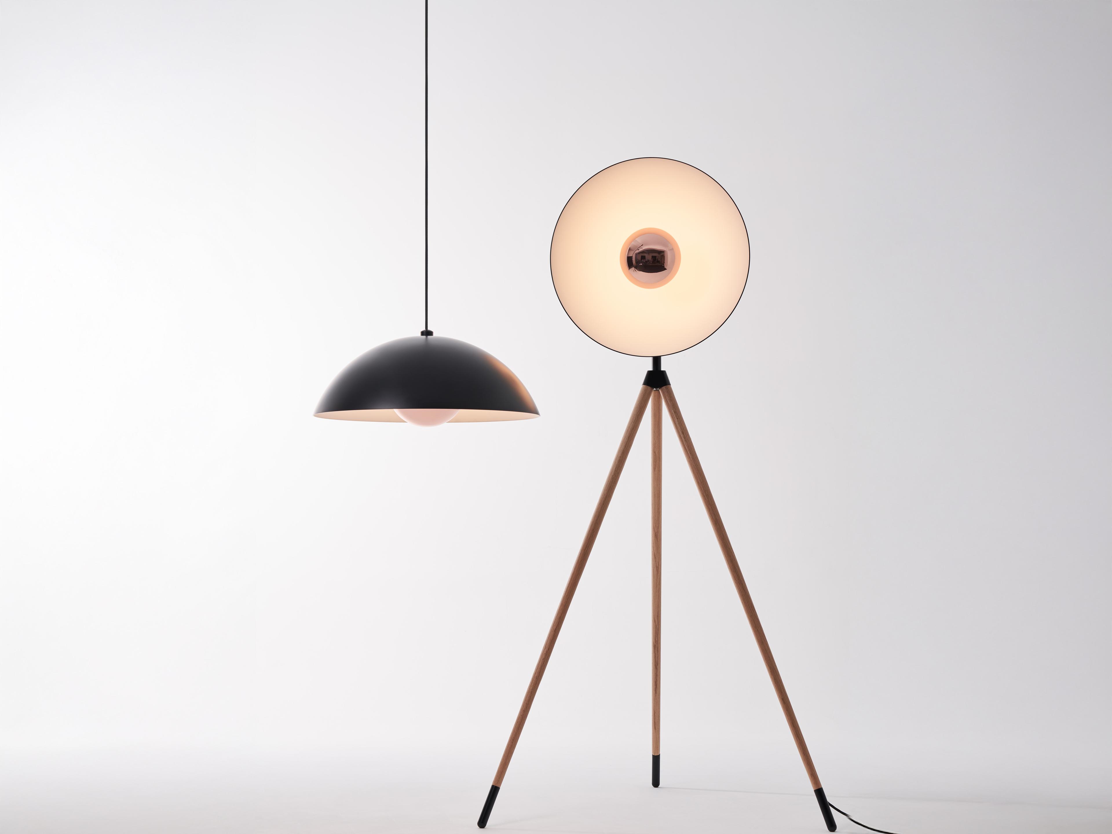 Seed Design Apollo Black copper LED Floor Lamp