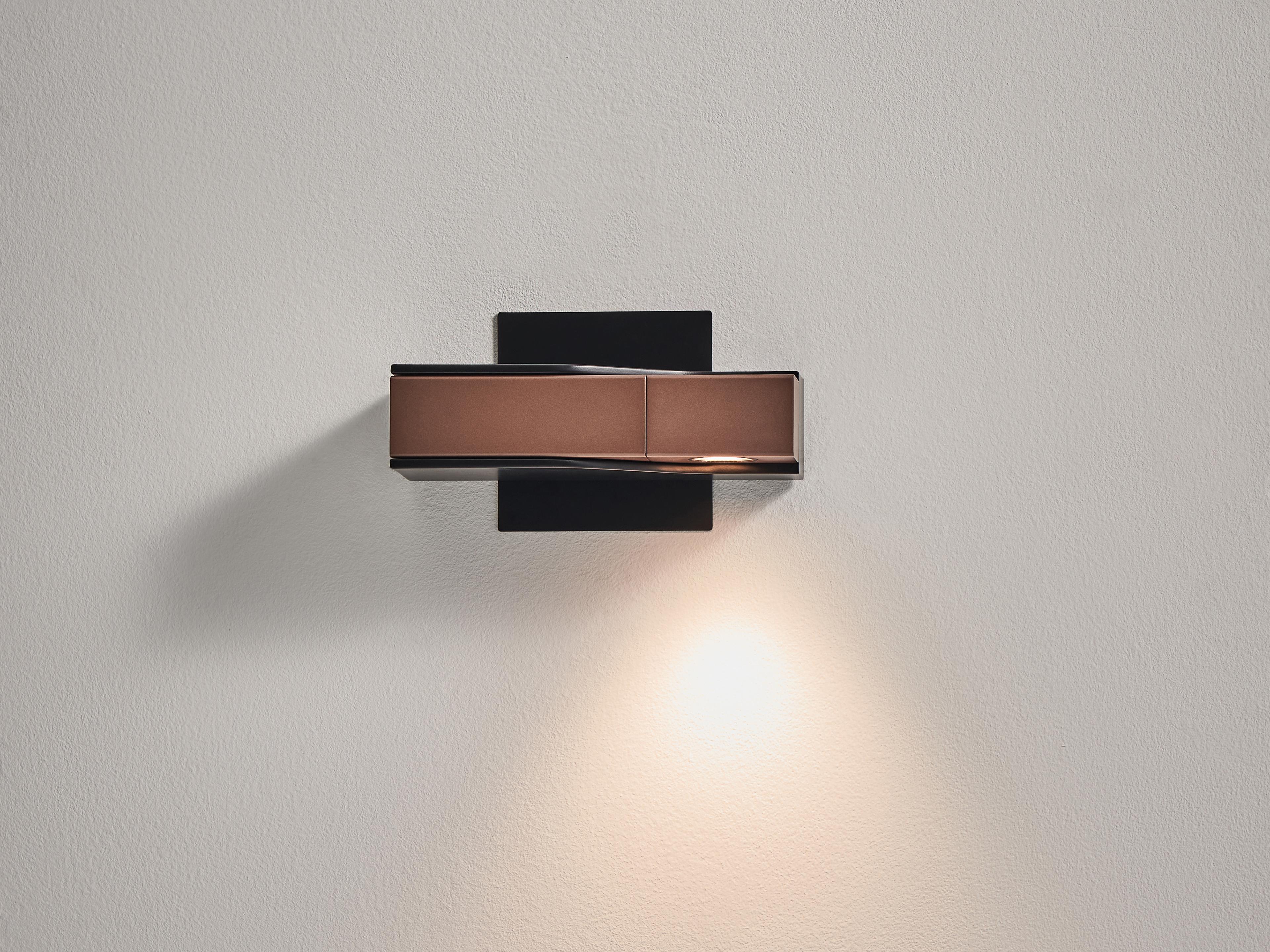 Seed Design Wu Pearl Cocoa Black Brown LED Wall Sconce