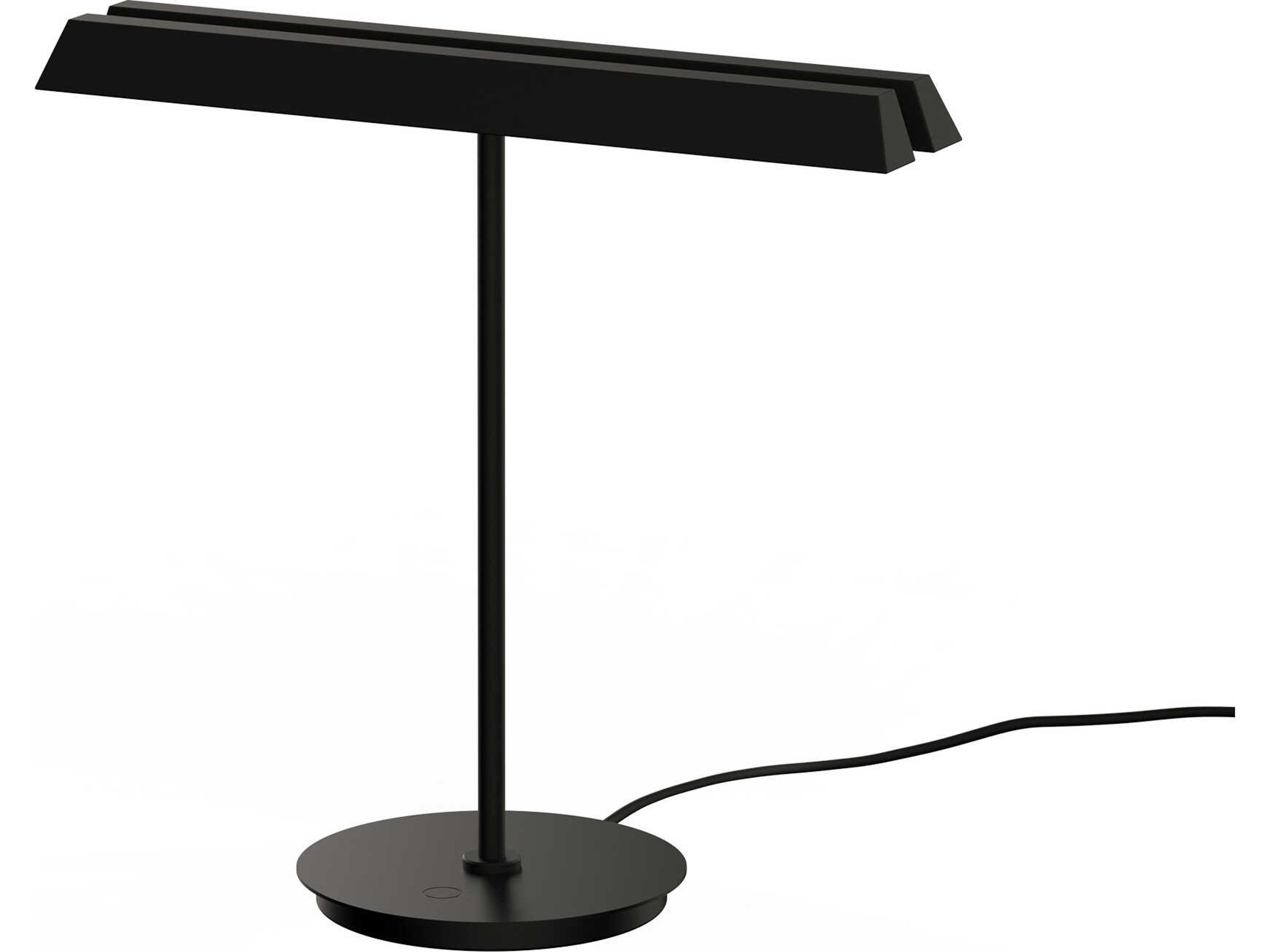 Konnect Matt Black LED Table Lamp