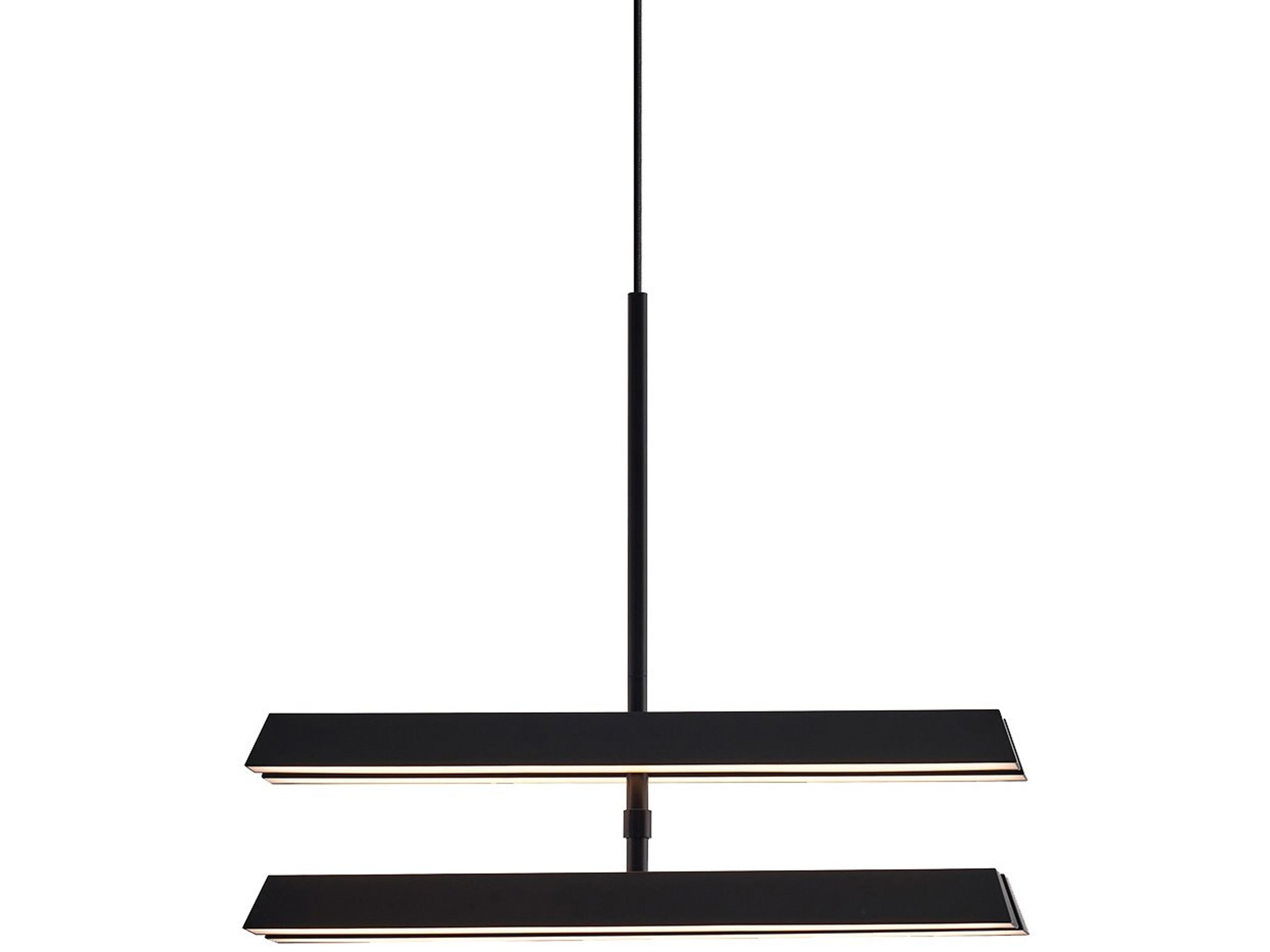 Konnect Matt Black LED Linear Pendant