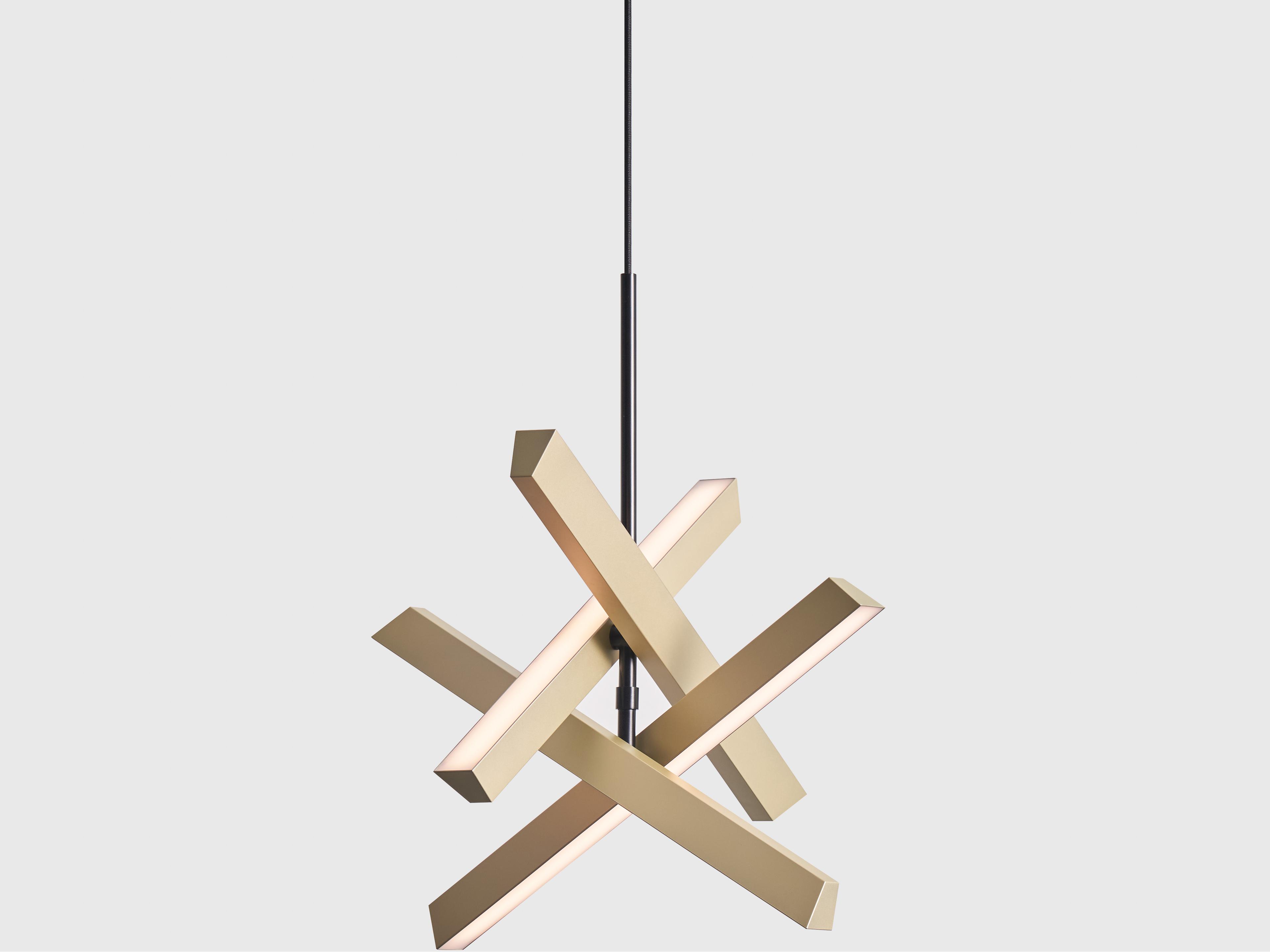 Seed Design Konnect Gold LED Linear Pendant