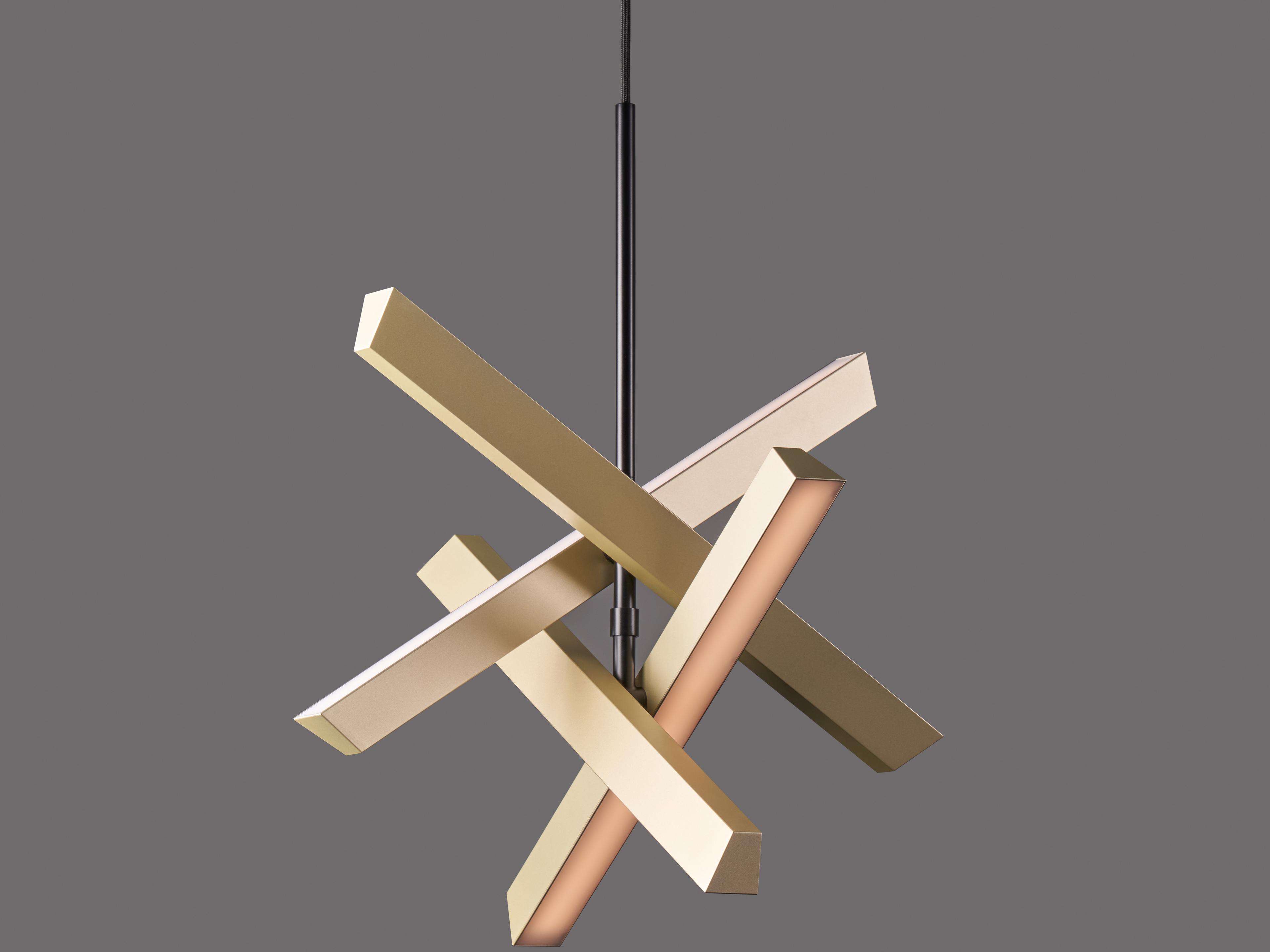 Seed Design Konnect Gold LED Linear Pendant