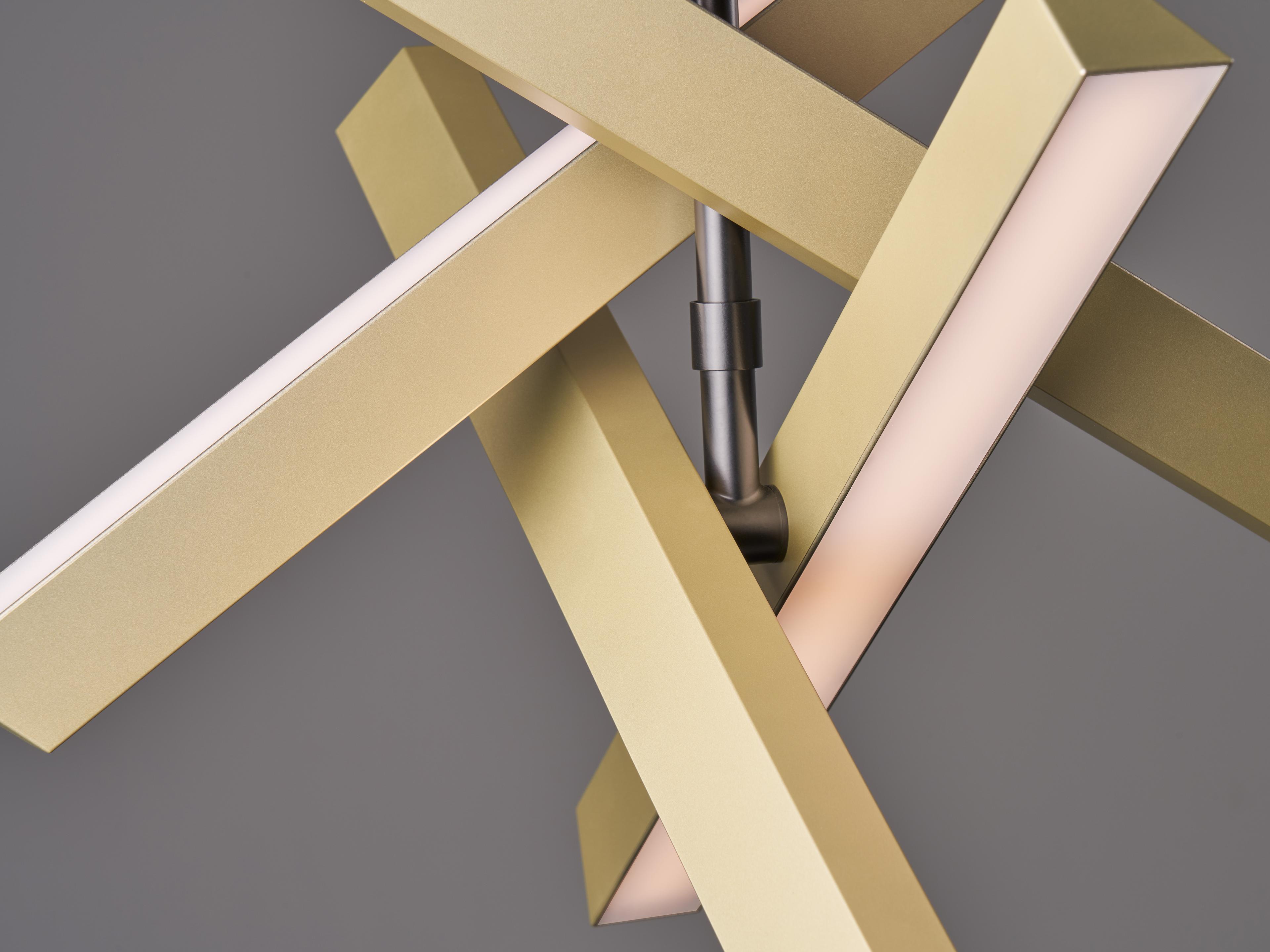 Seed Design Konnect Gold LED Linear Pendant