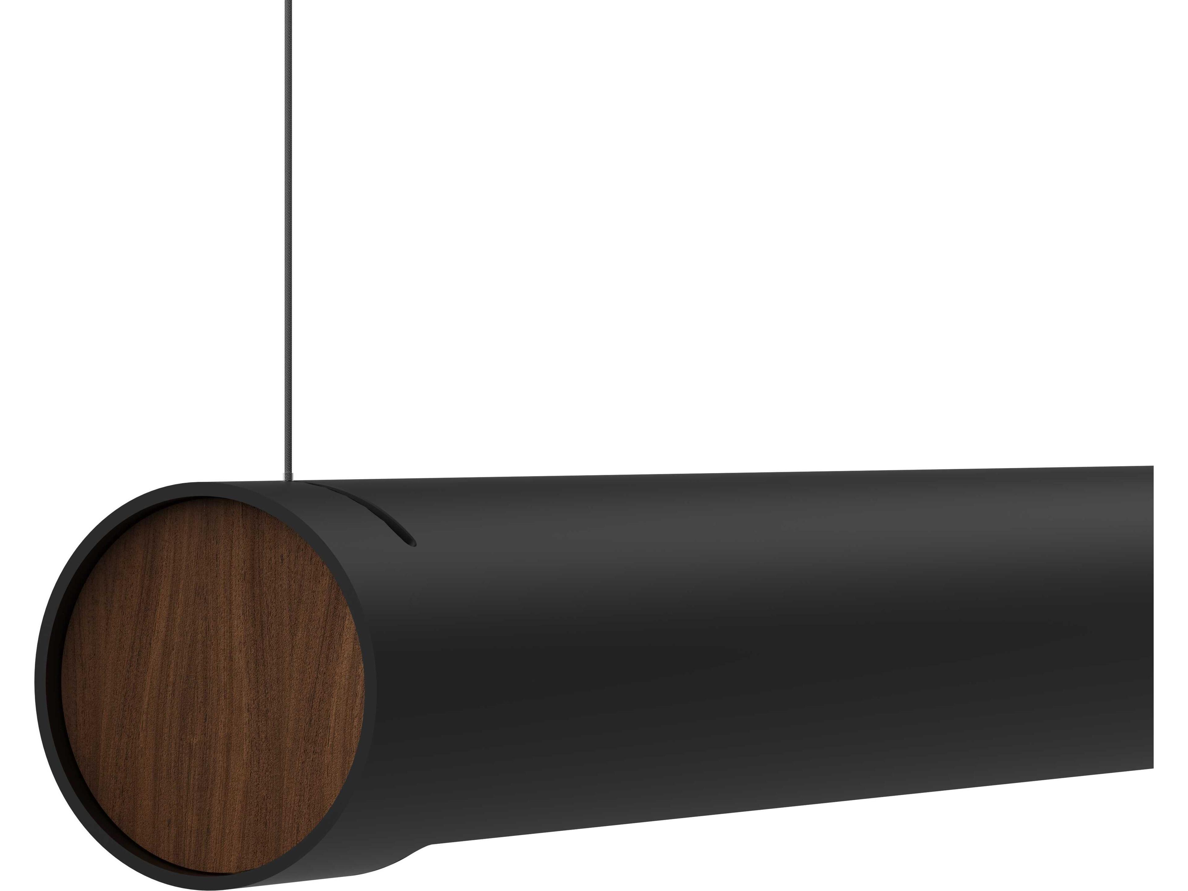 Seed Design Turner Matt Black LED Linear Pendant