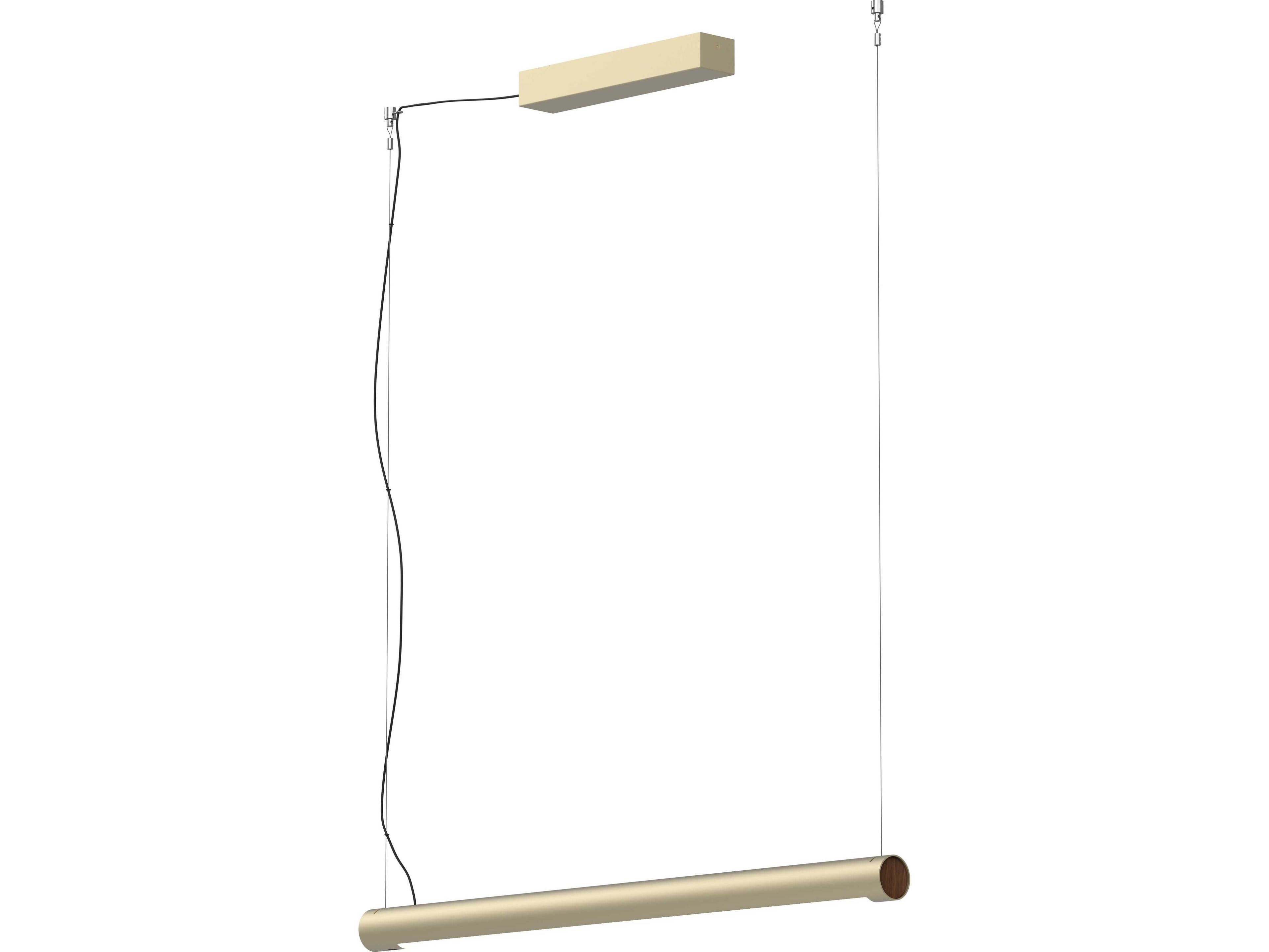 Seed Design Turner Champagne Gold LED Linear Pendant