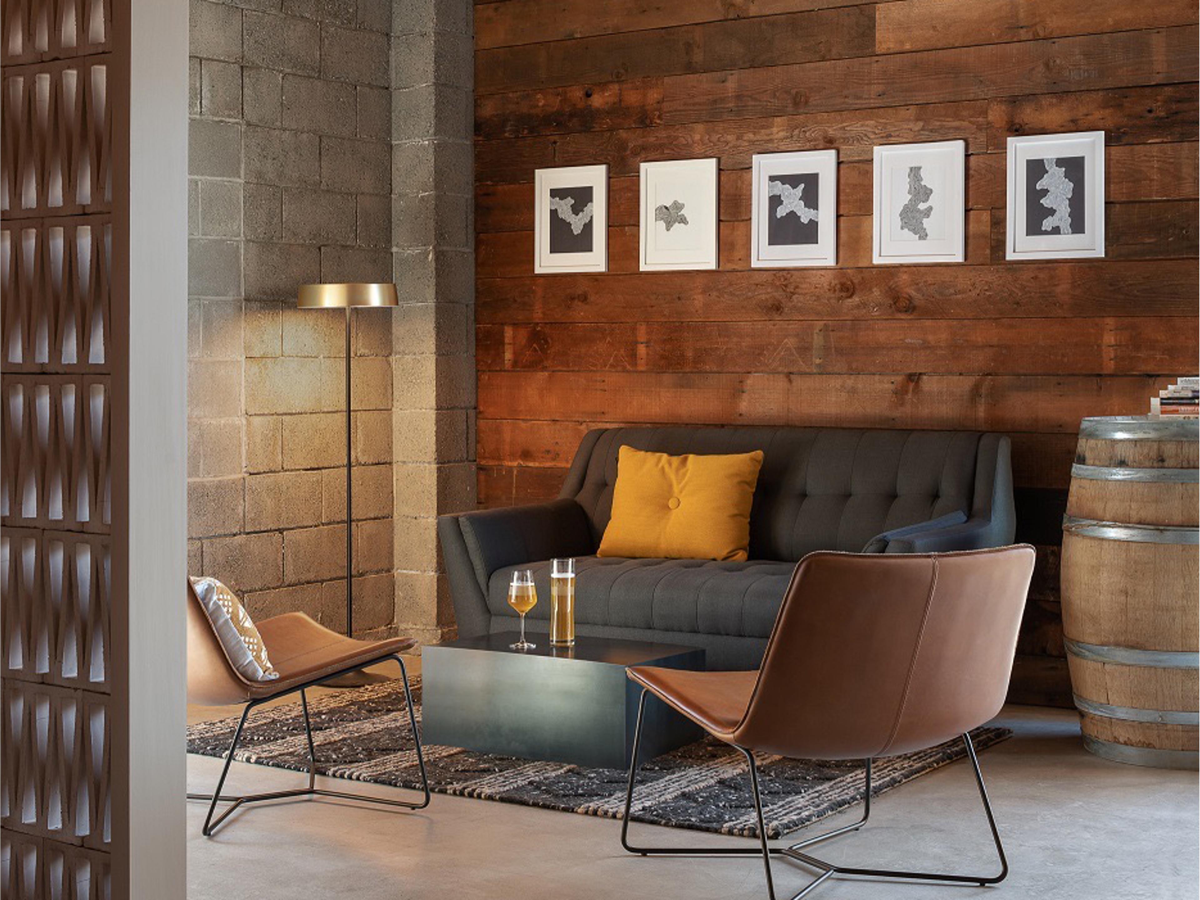 Seed Design China Led Sand Gold black LED Floor Lamp