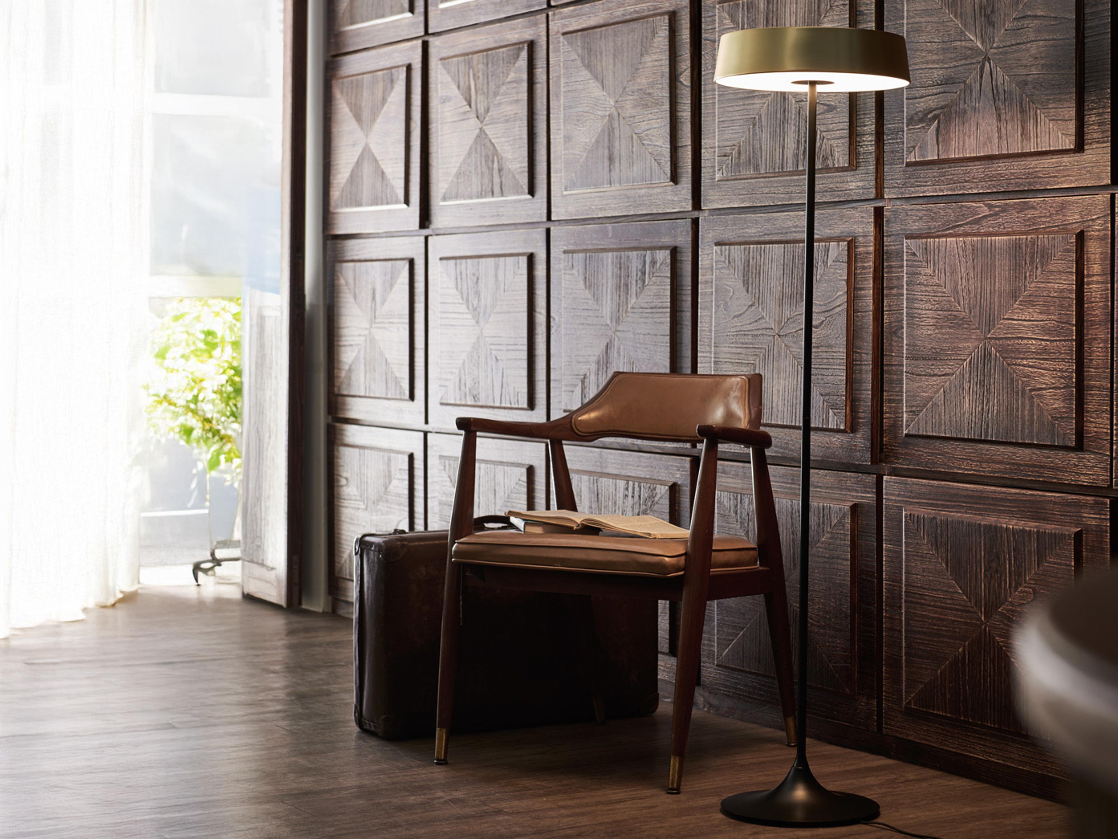 Seed Design China Led Sand Gold black LED Floor Lamp