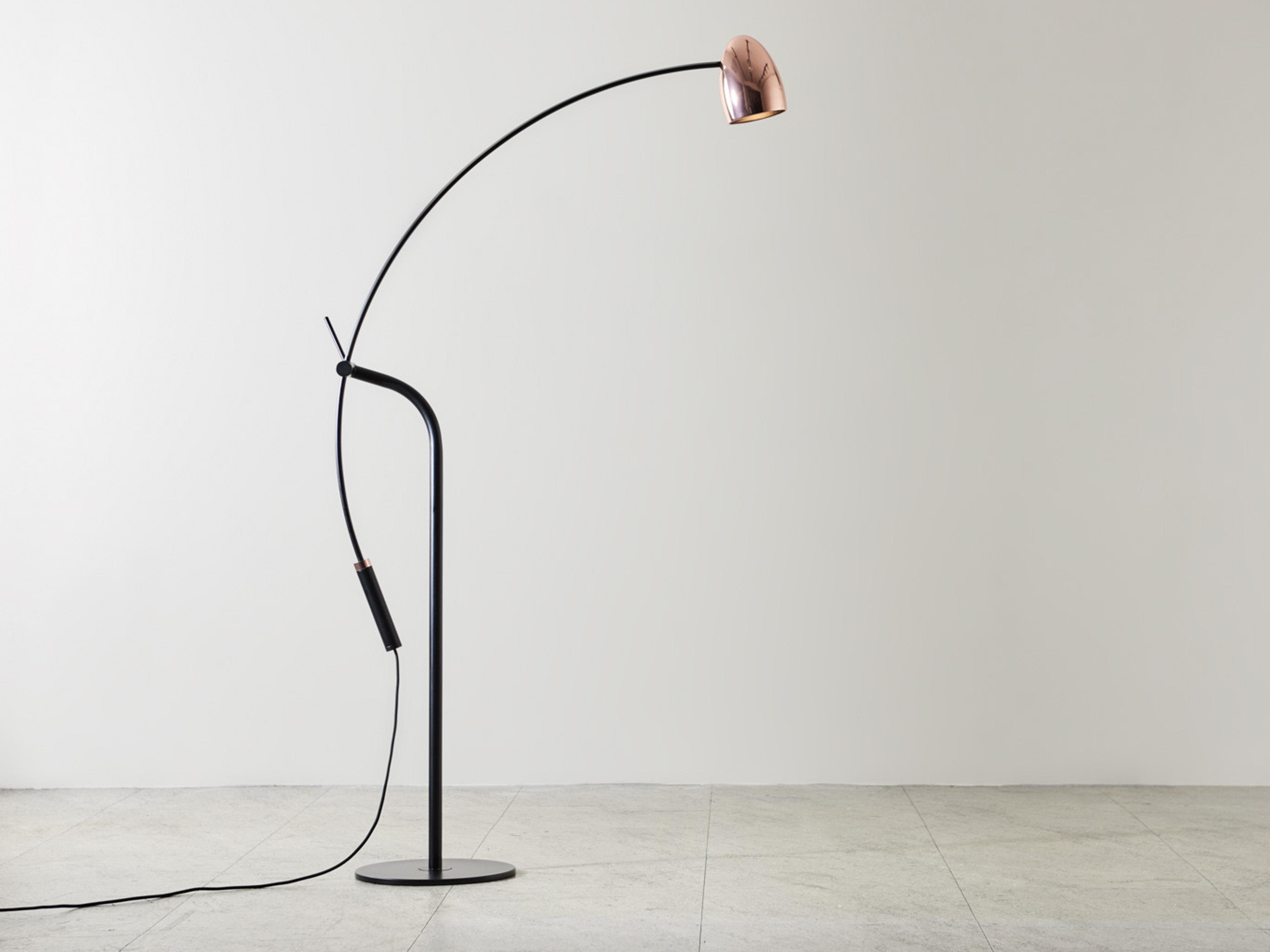 Seed Design Hercules Copper black LED Floor Lamp