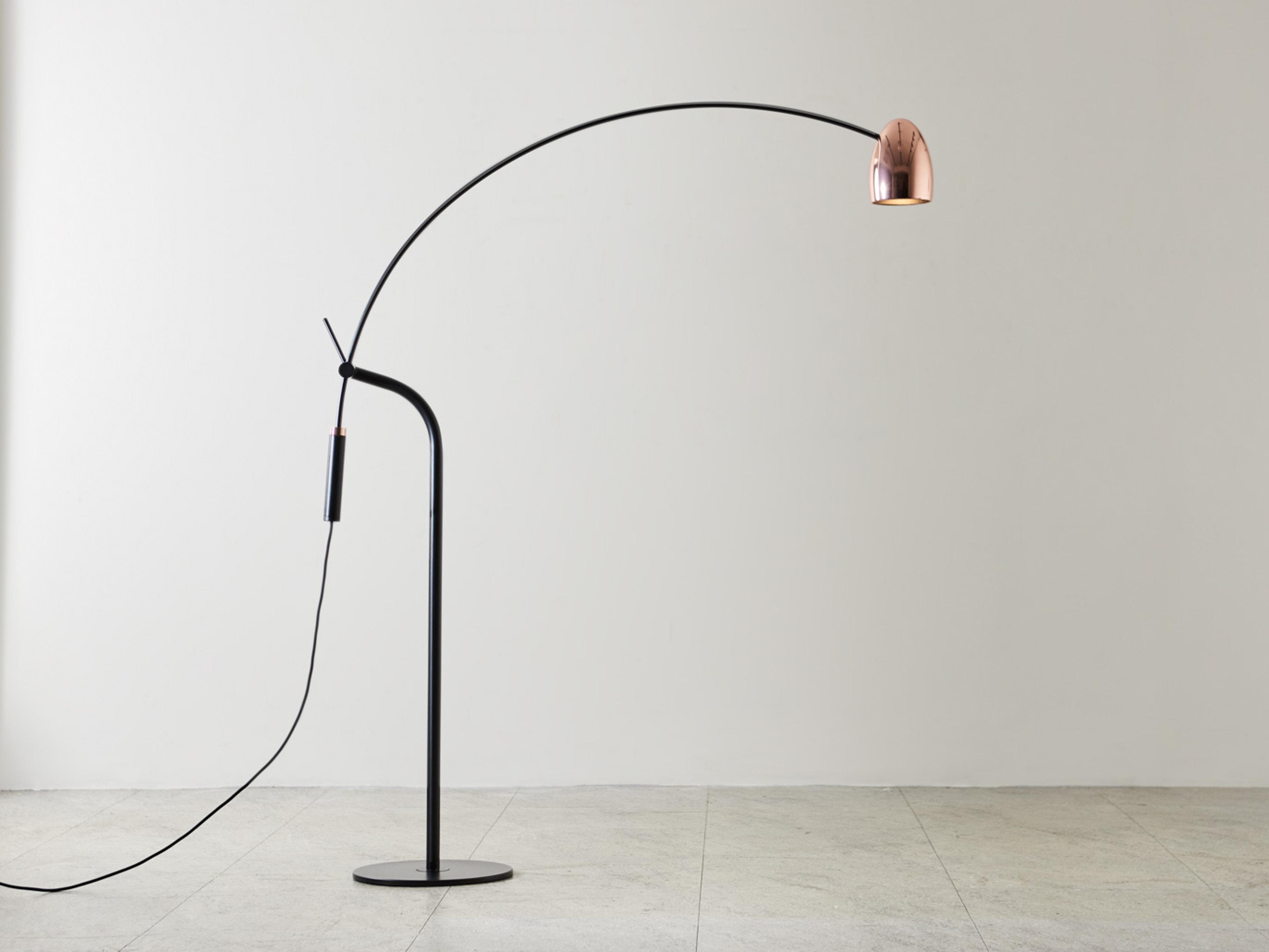 Seed Design Hercules Copper black LED Floor Lamp