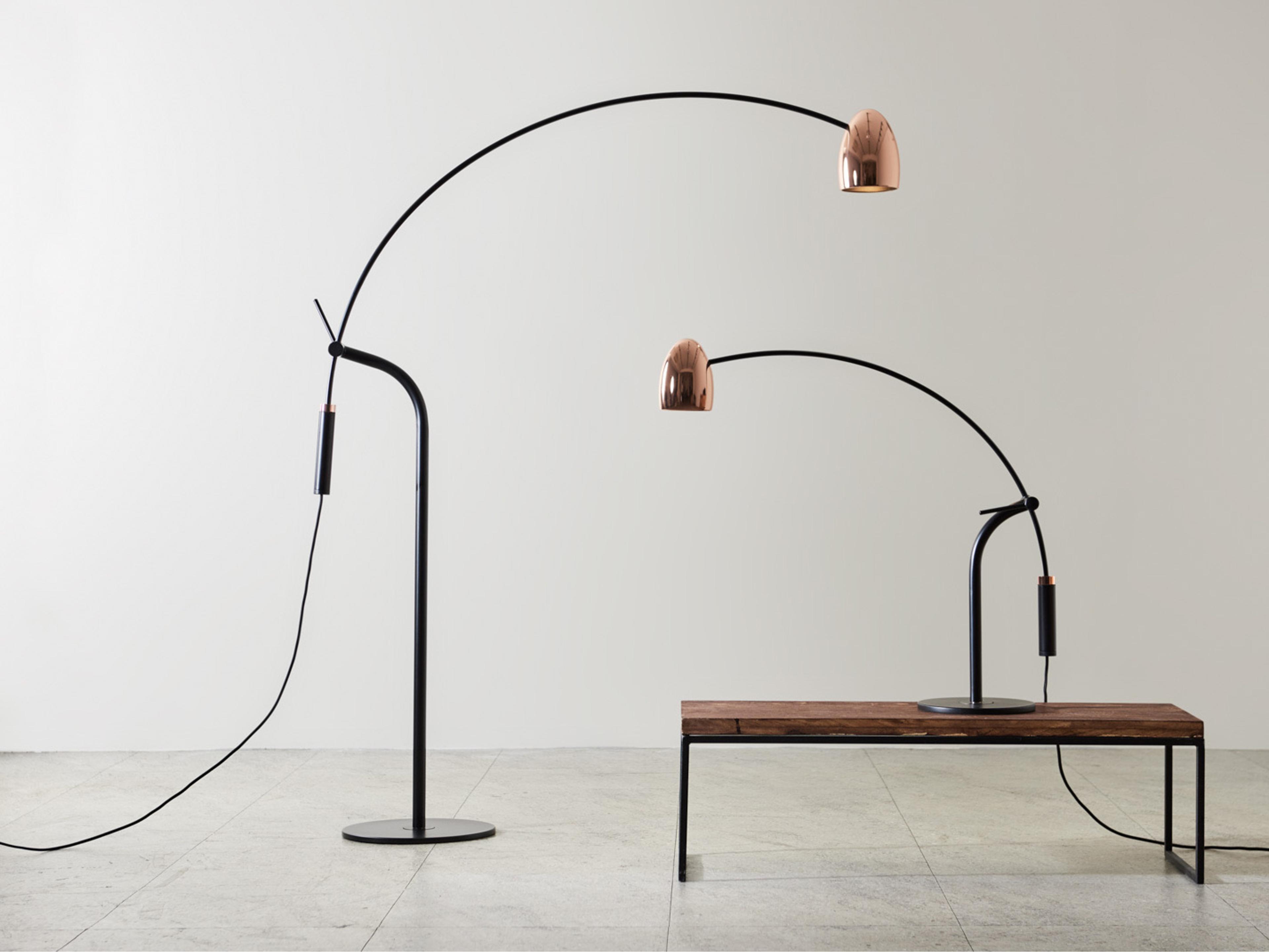Seed Design Hercules Copper black LED Floor Lamp