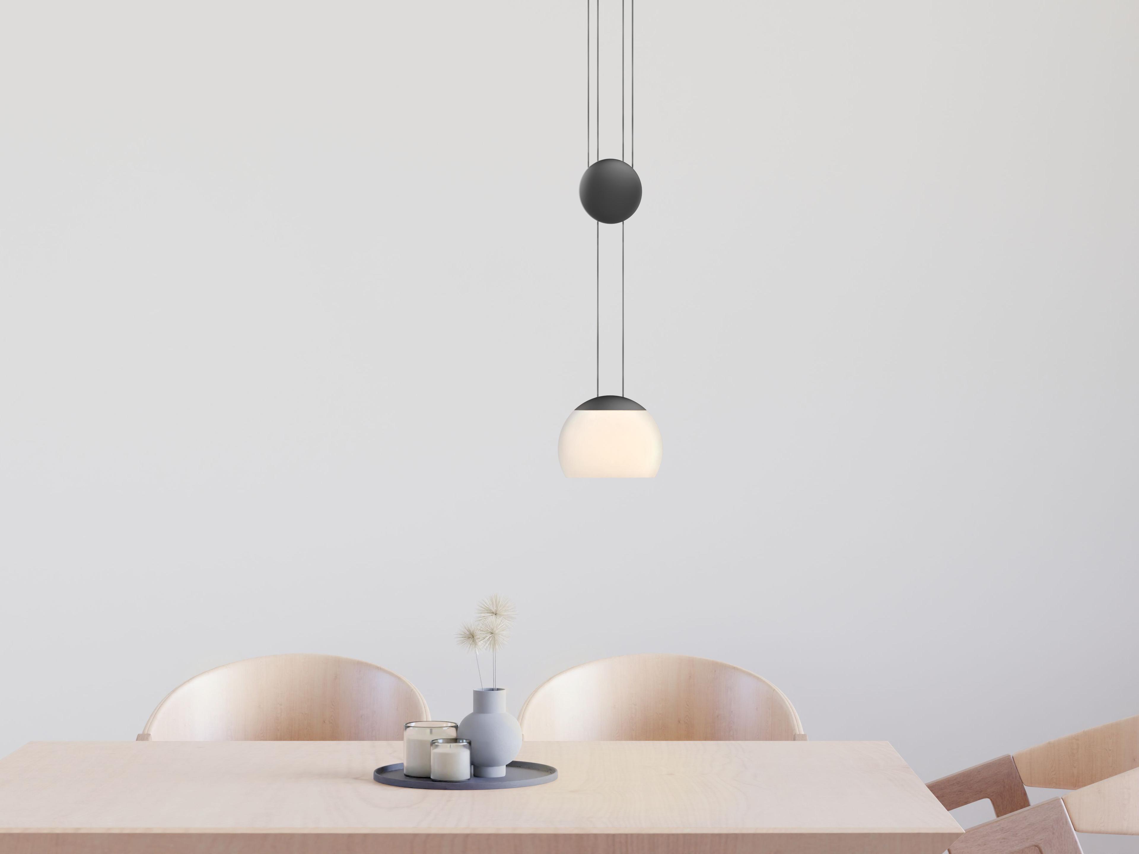 Seed Design Jojo Led Matt Black LED Globe Mini Pendant