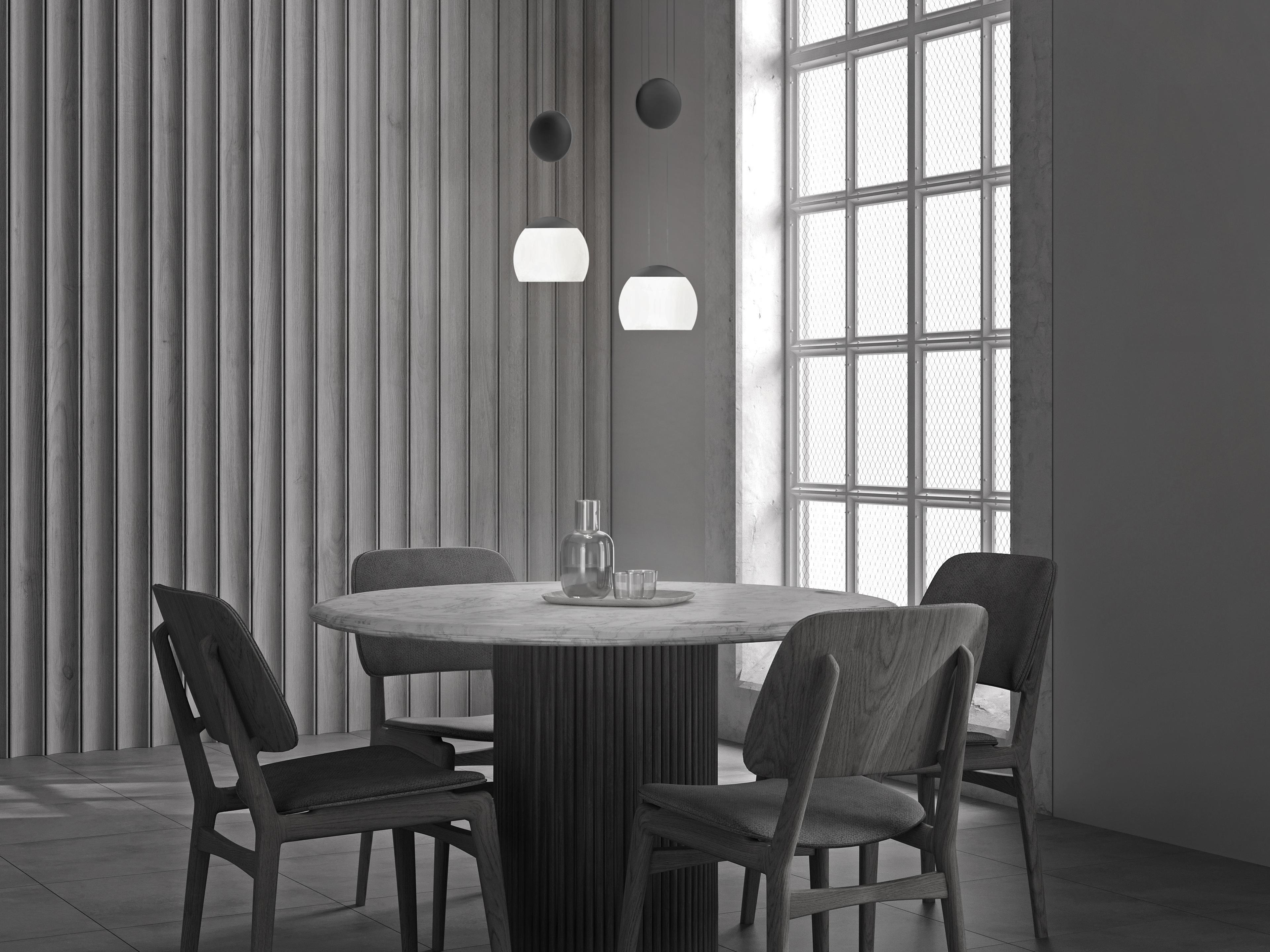 Seed Design Jojo Led Matt Black LED Globe Mini Pendant