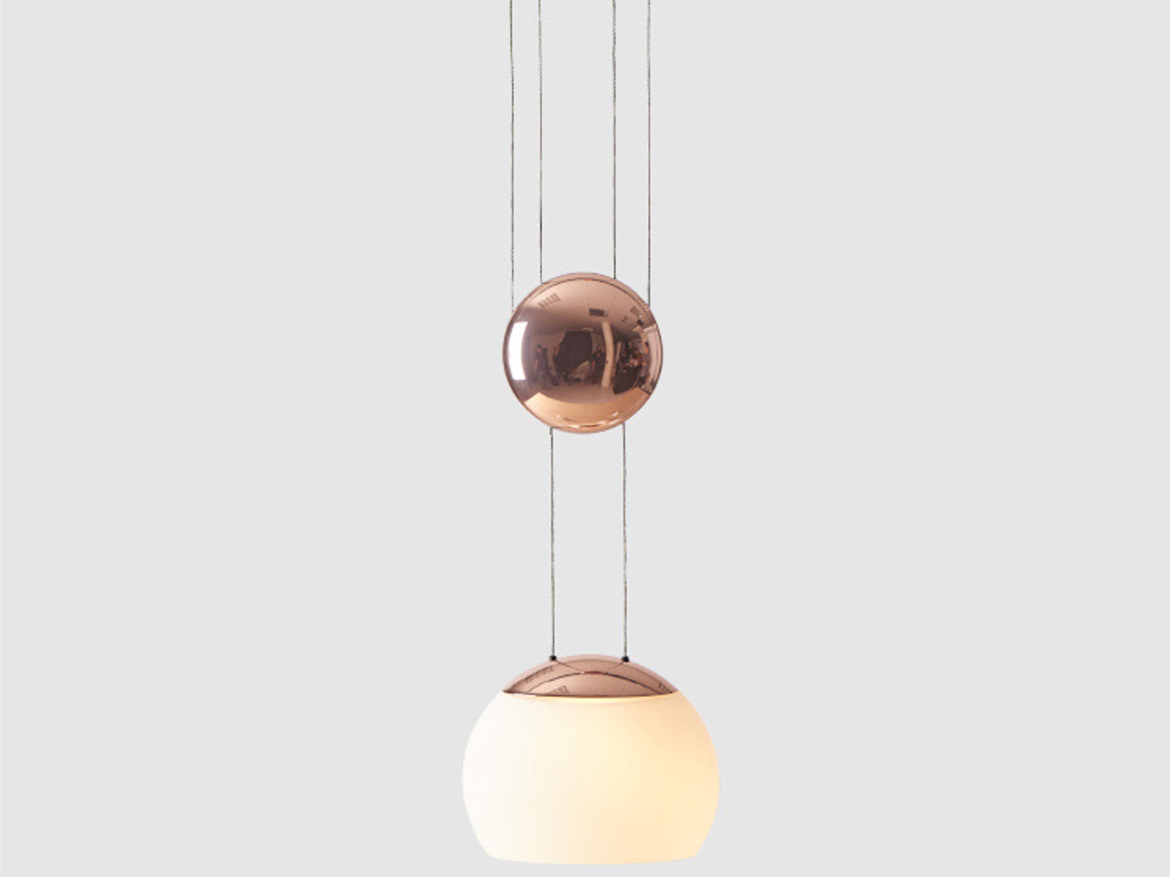 Jojo Led Copper LED Globe Mini Pendant