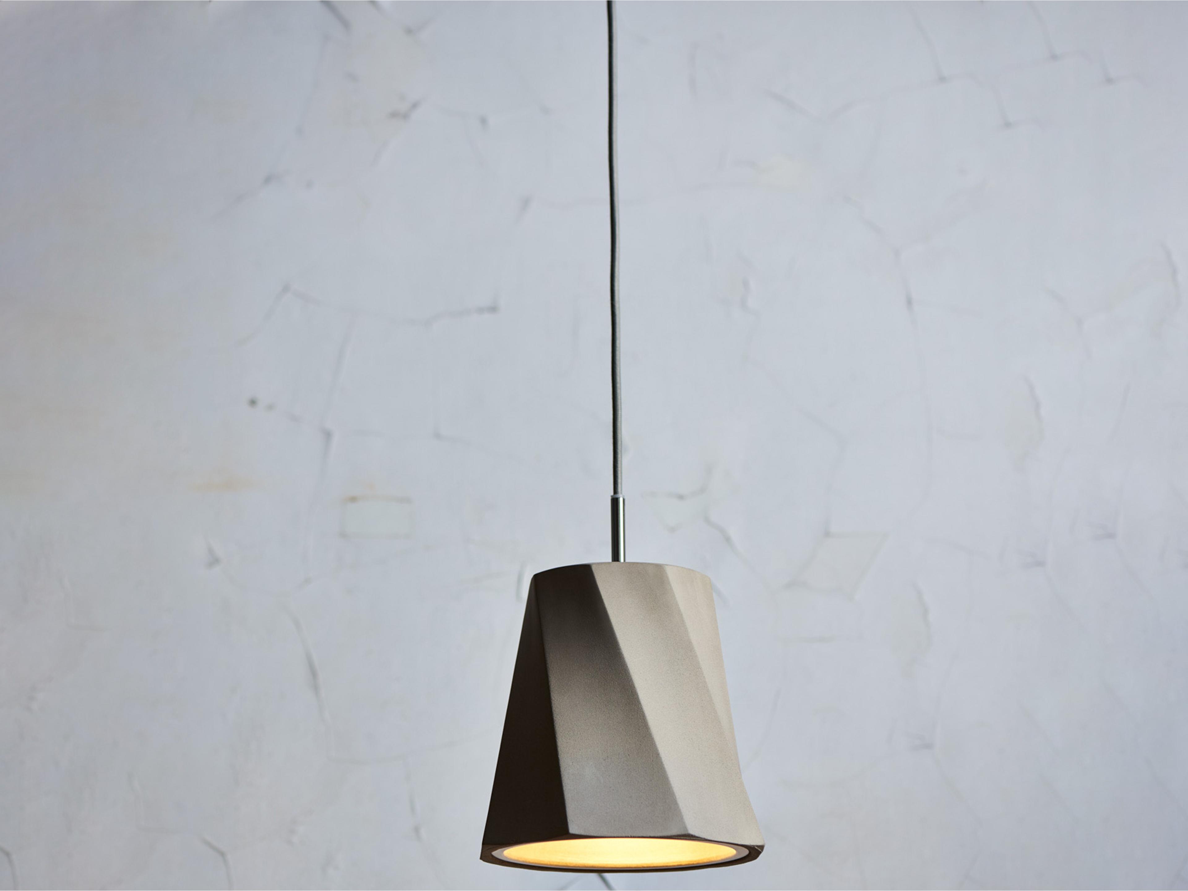 Seed Design Castle Concrete Gray Mini Pendant