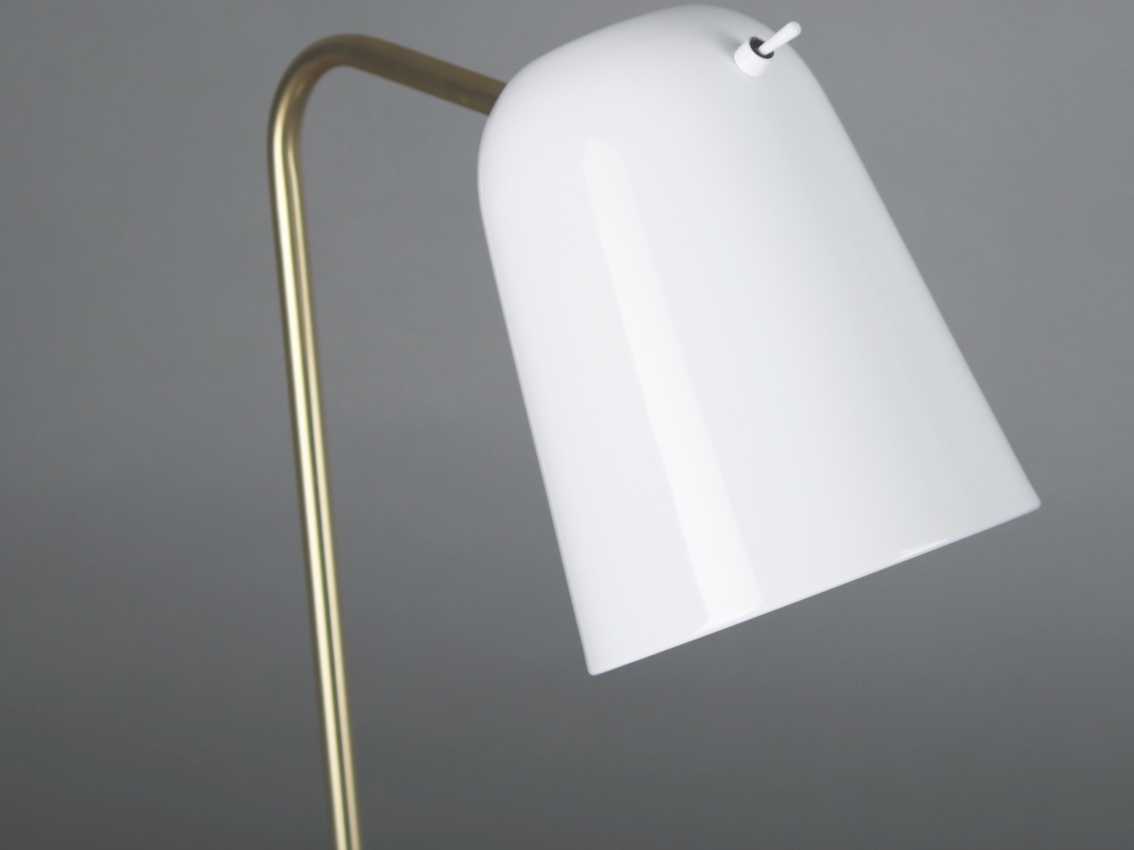 Seed Design Dobi White brass Table Lamp