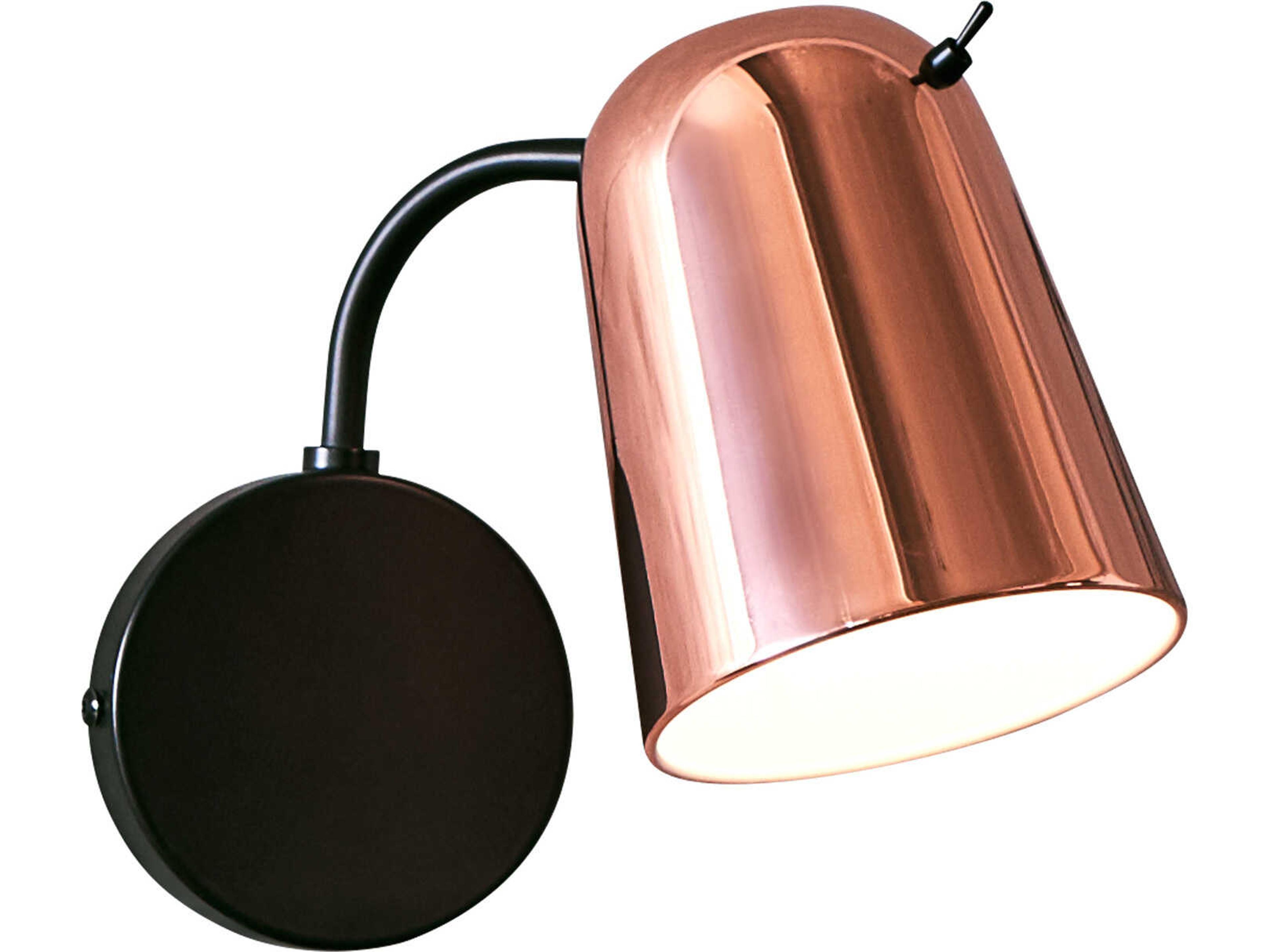 Dobi Copper black Wall Sconce