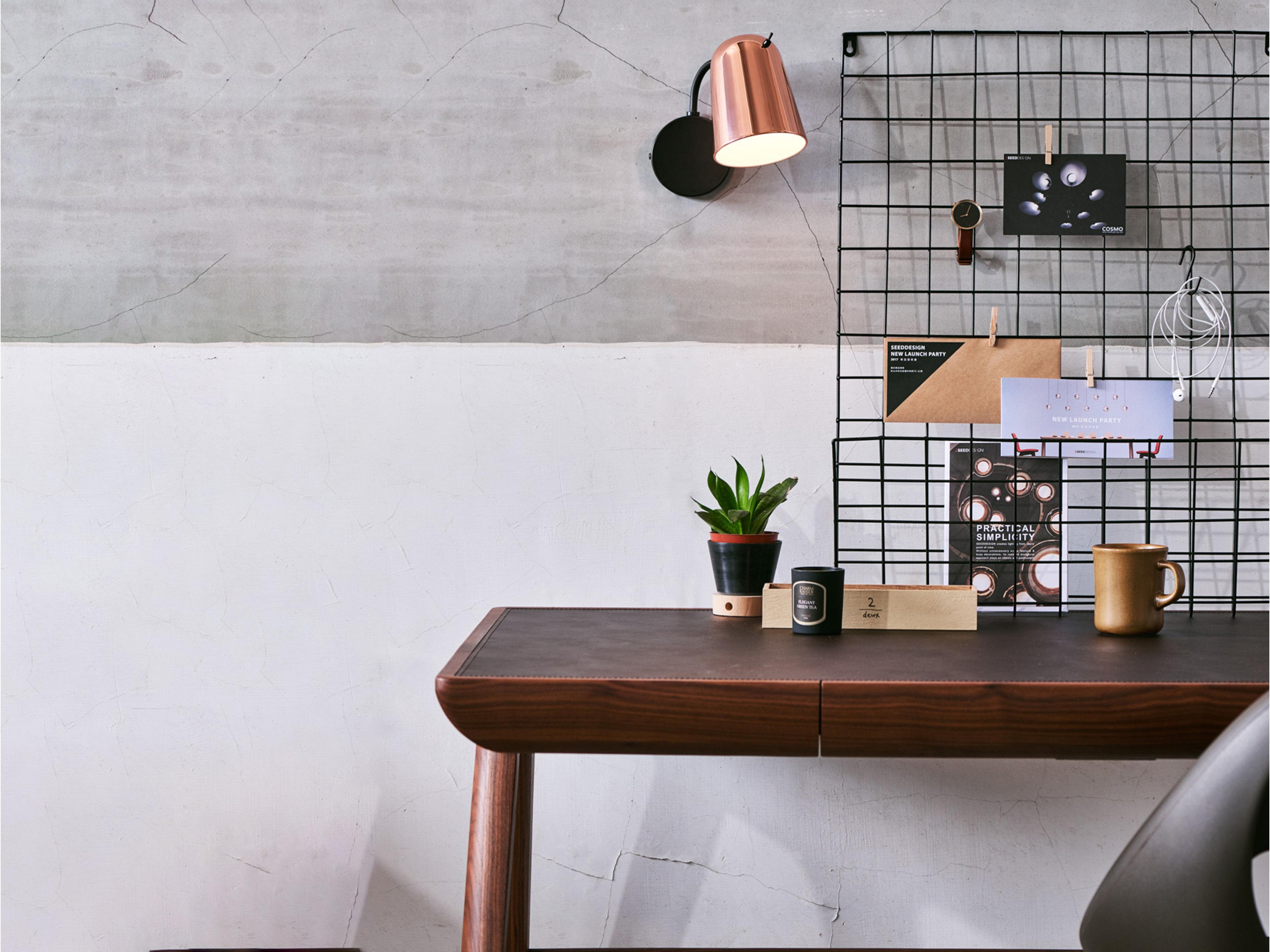 Seed Design Dobi Copper black Wall Sconce