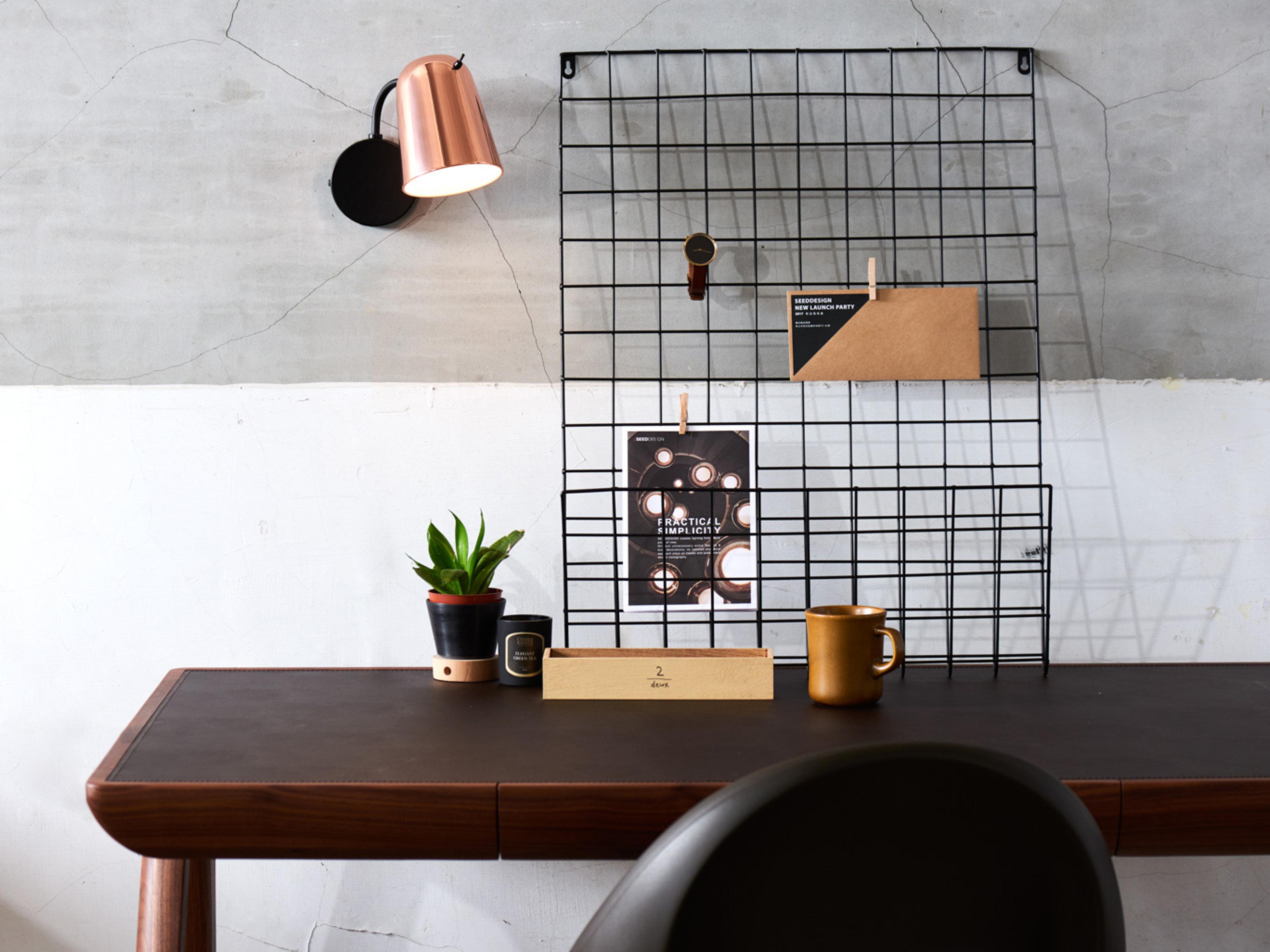 Seed Design Dobi Copper black Wall Sconce