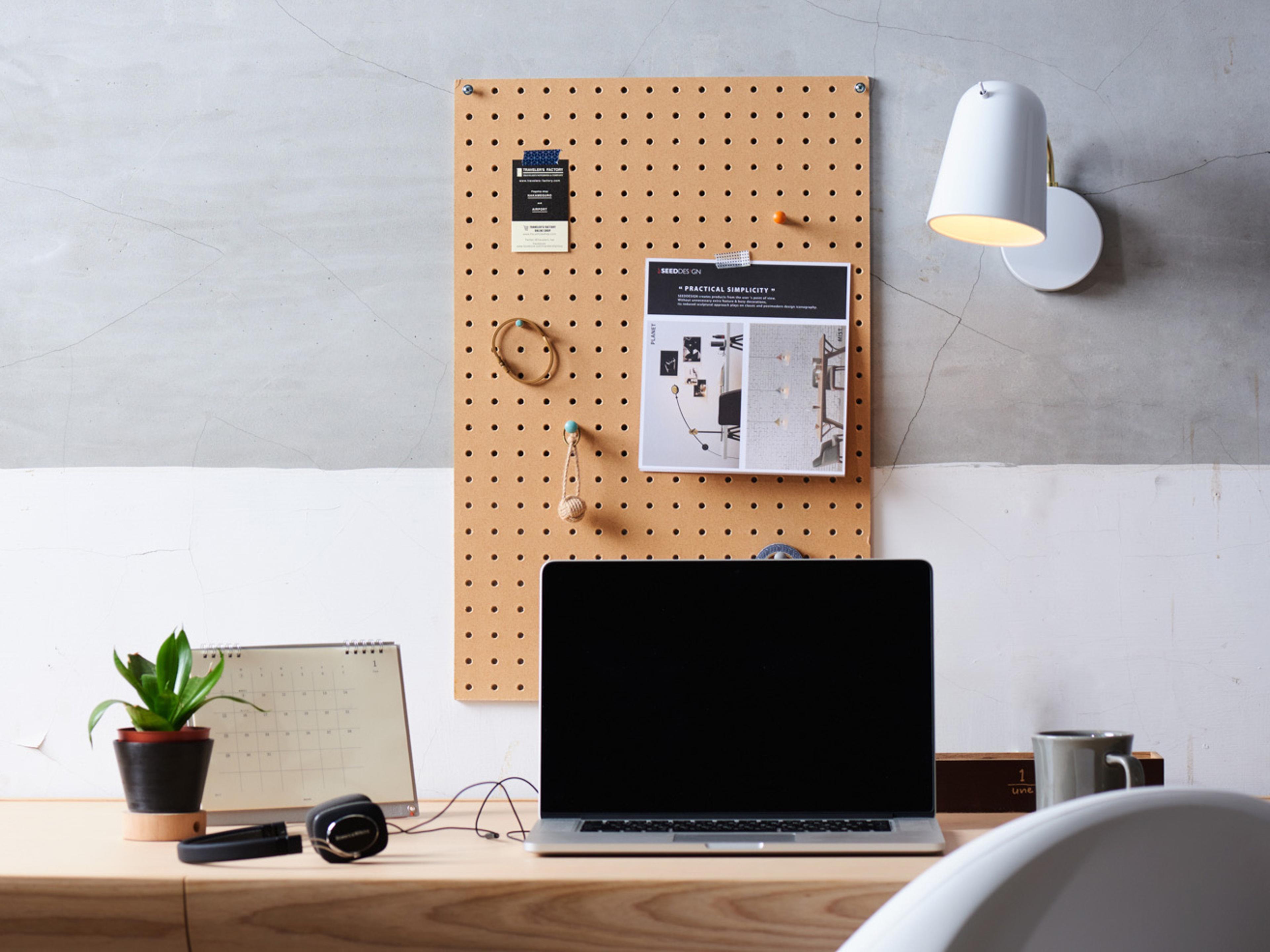 Seed Design Dobi White brass Wall Sconce