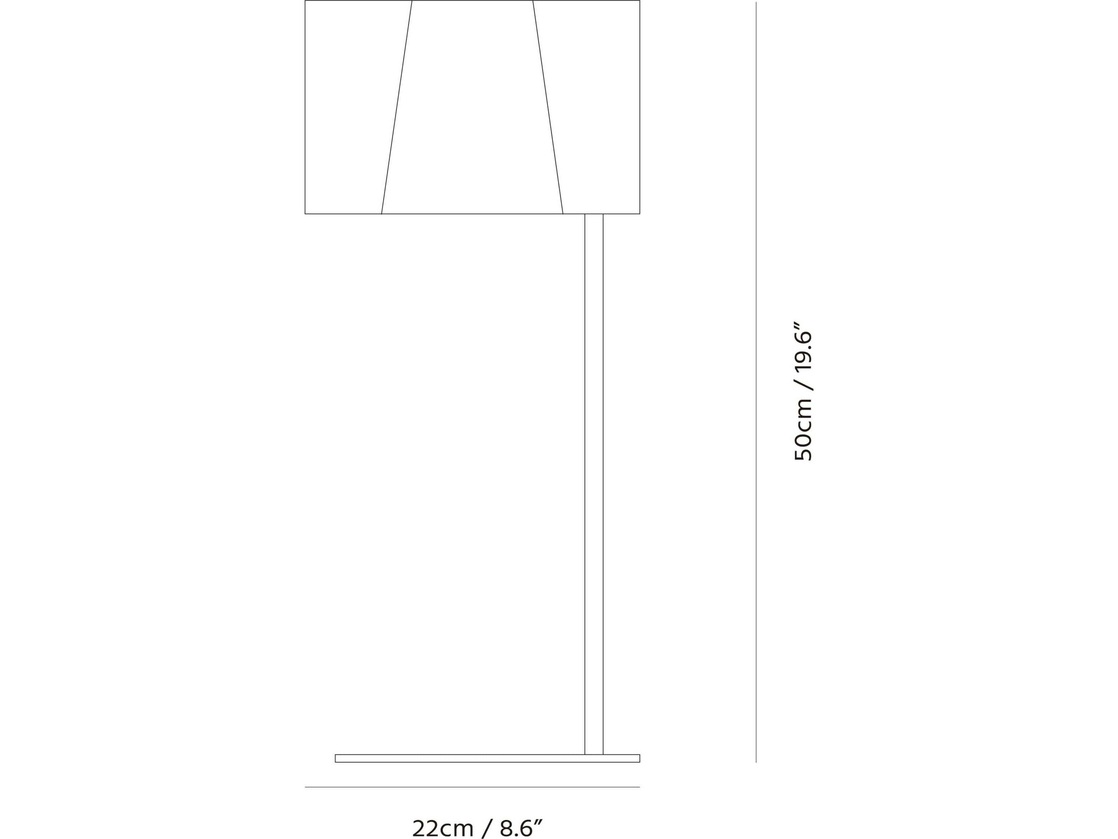 Seed Design Zhe Black Table Lamp