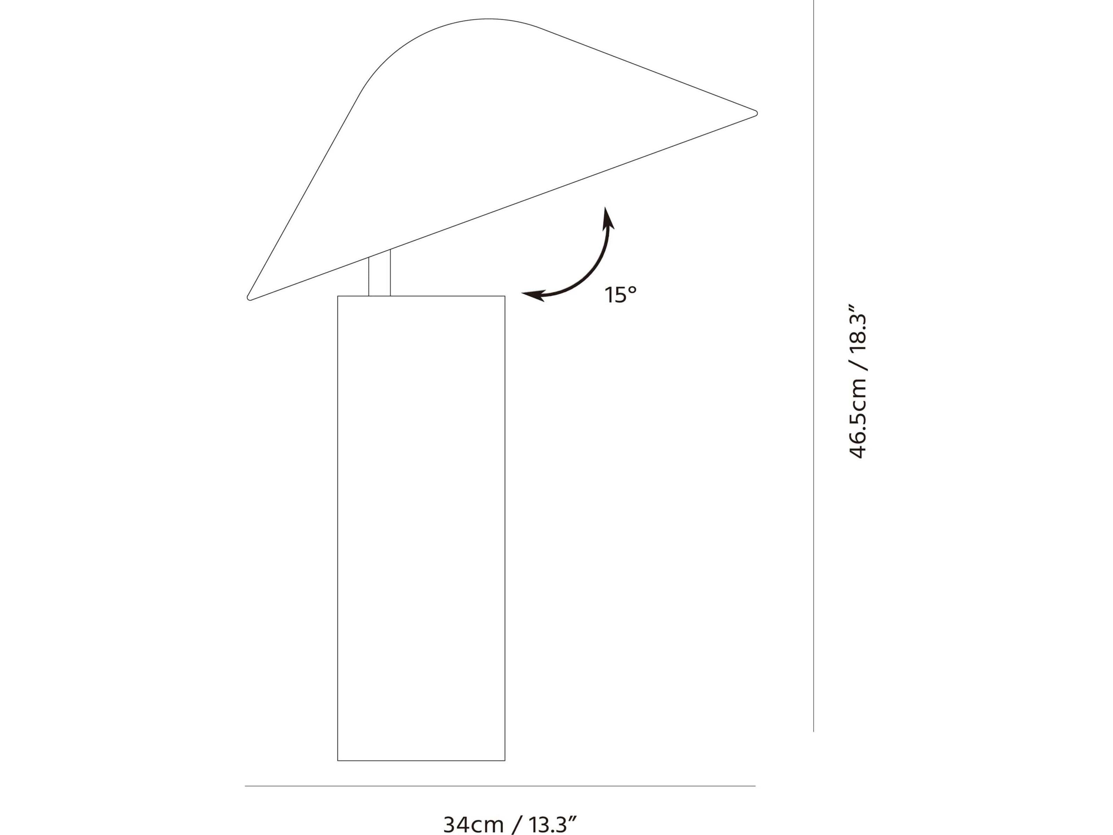 Seed Design Damo Chrome Table Lamp
