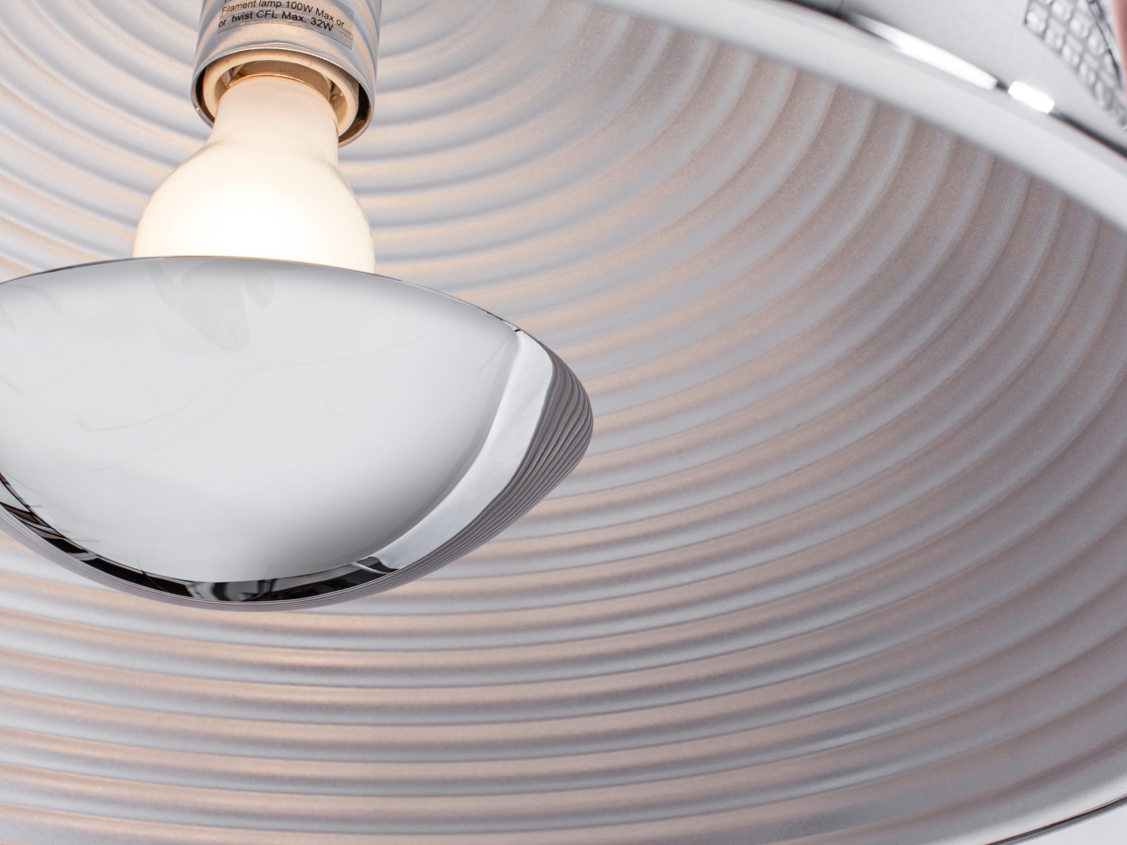 Seed Design Dome Chrome Pendant