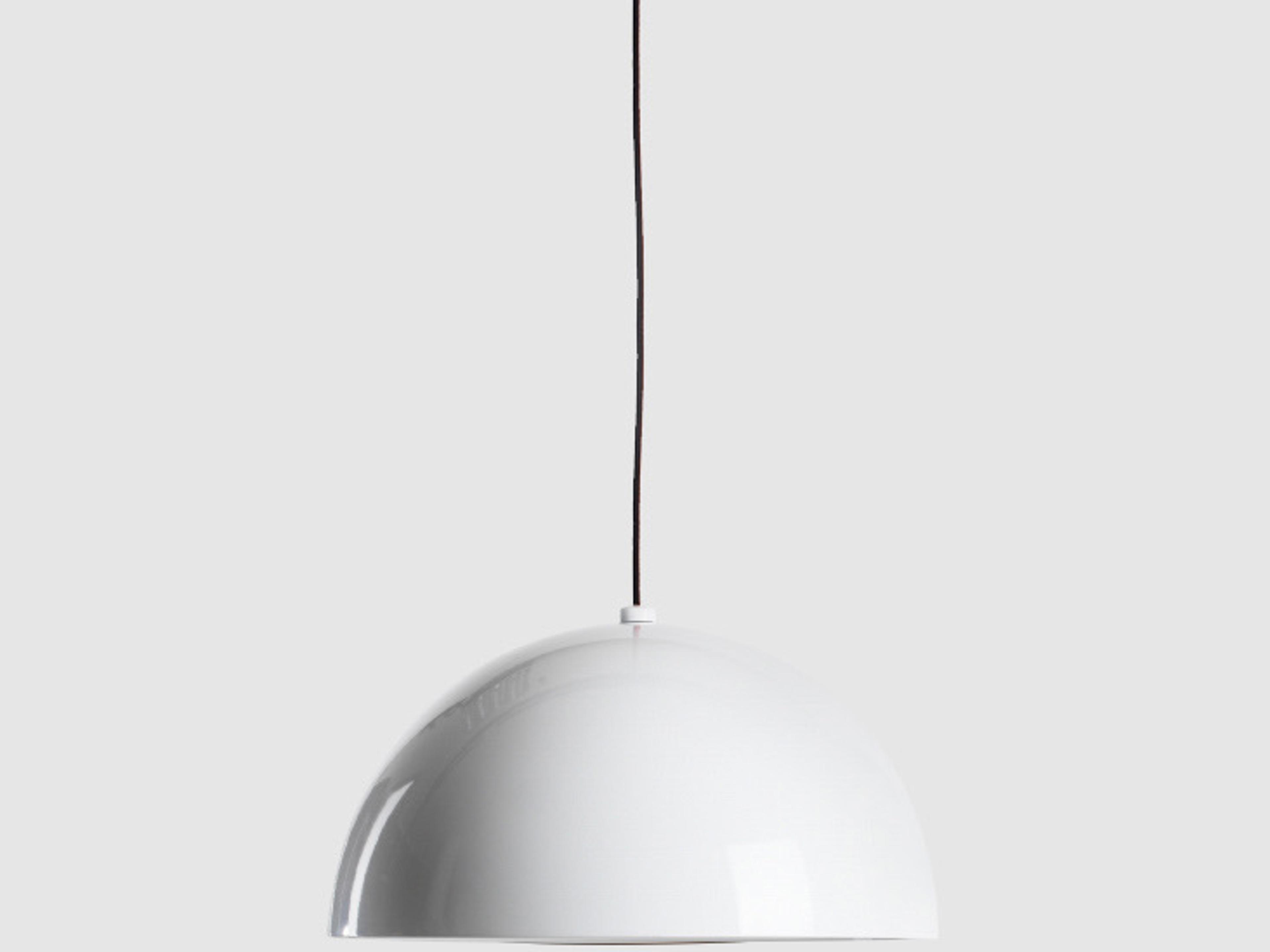 Seed Design Dome White Pendant