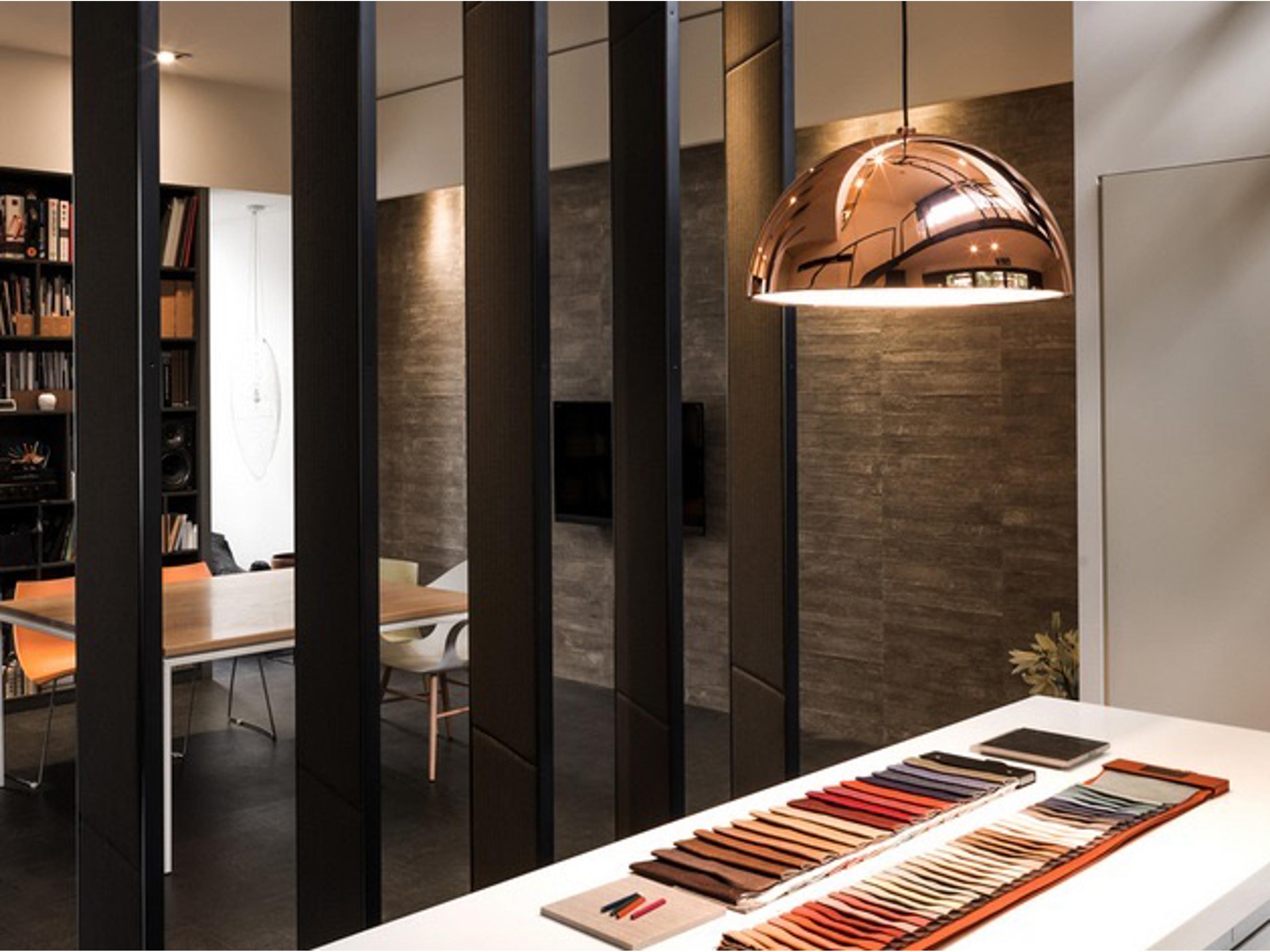 Seed Design Dome Copper Pendant