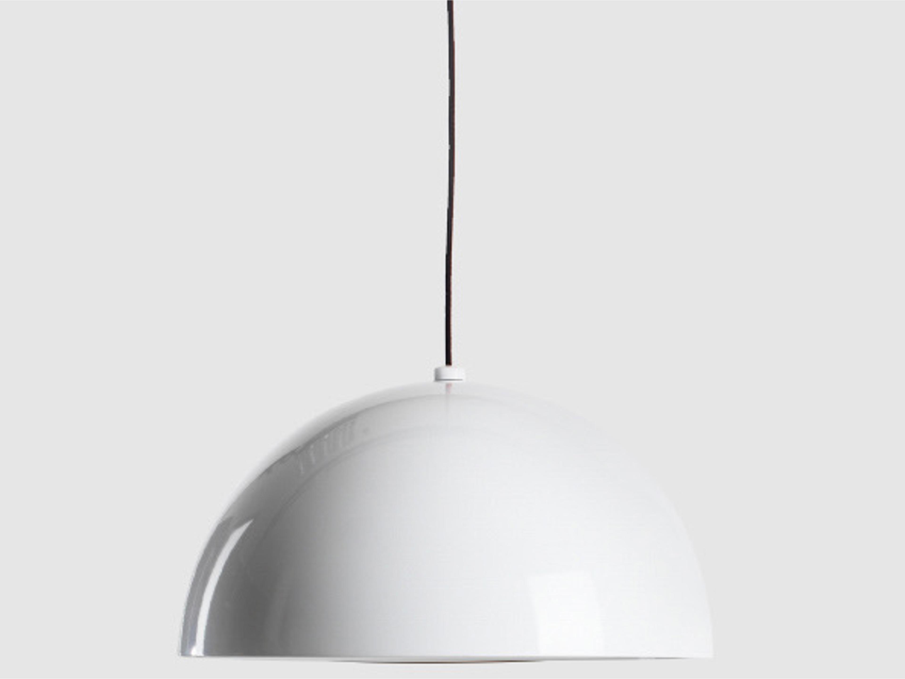 Seed Design Dome White Pendant