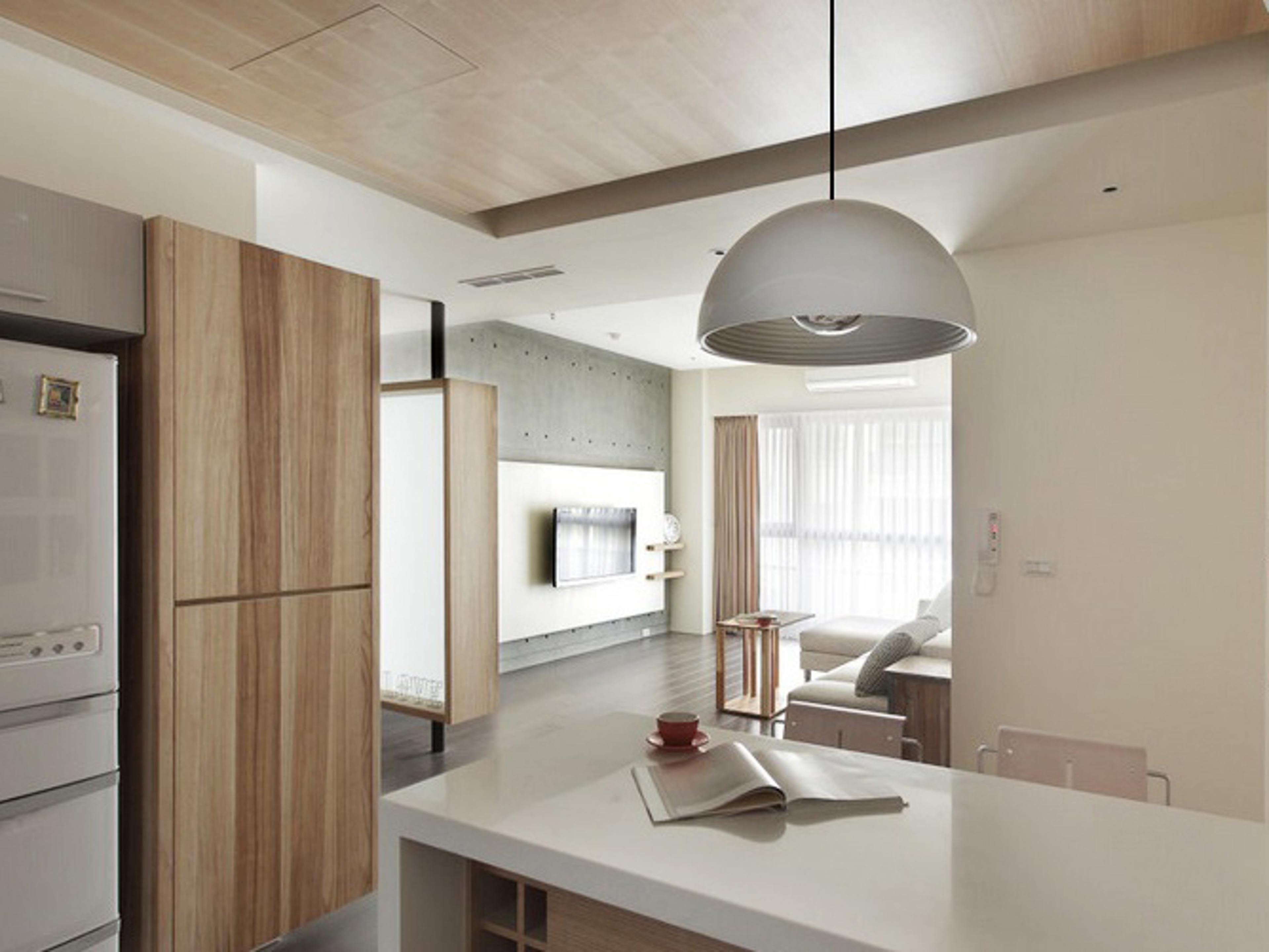 Seed Design Dome White Pendant