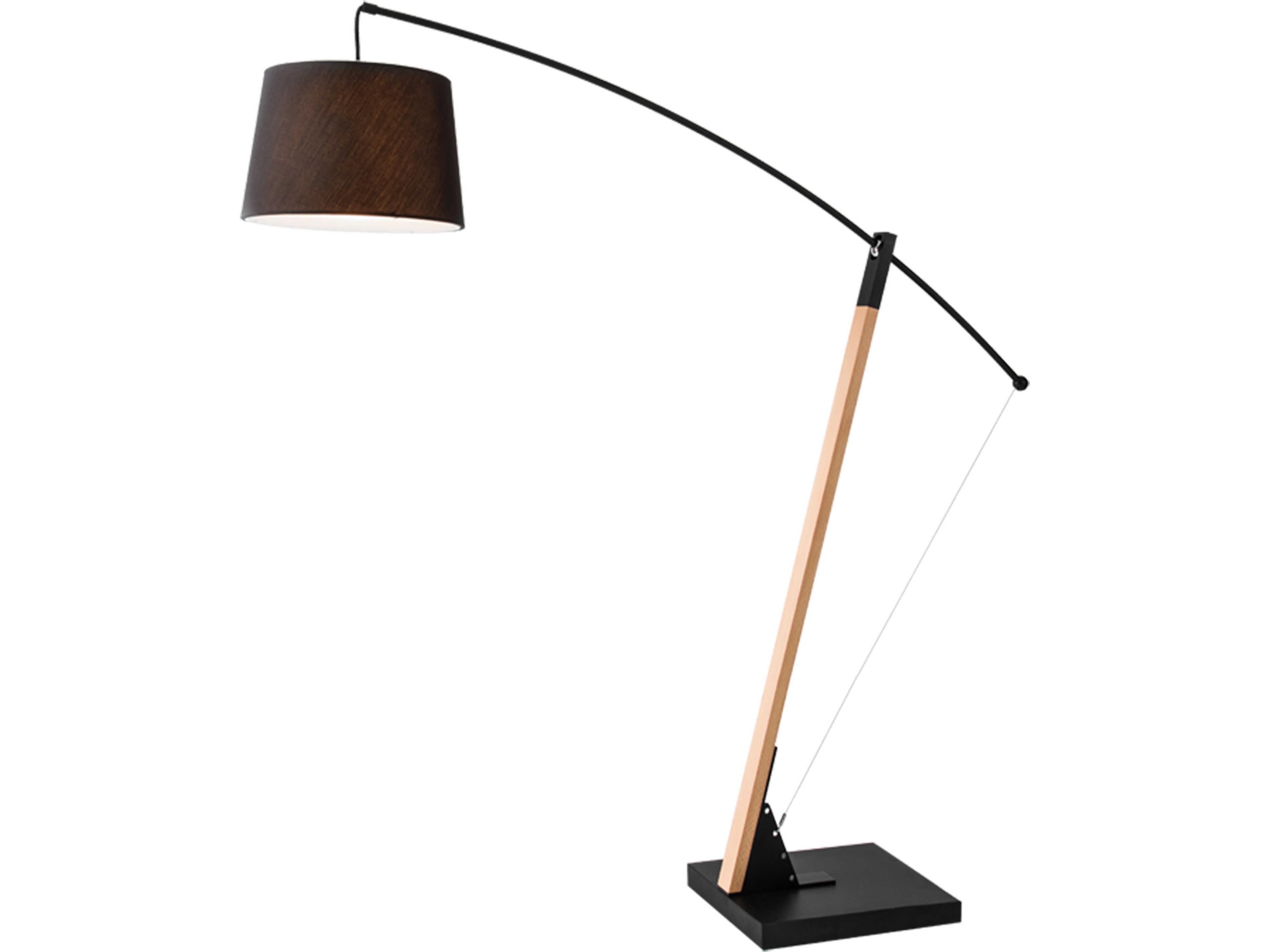 Archer Black Floor Lamp