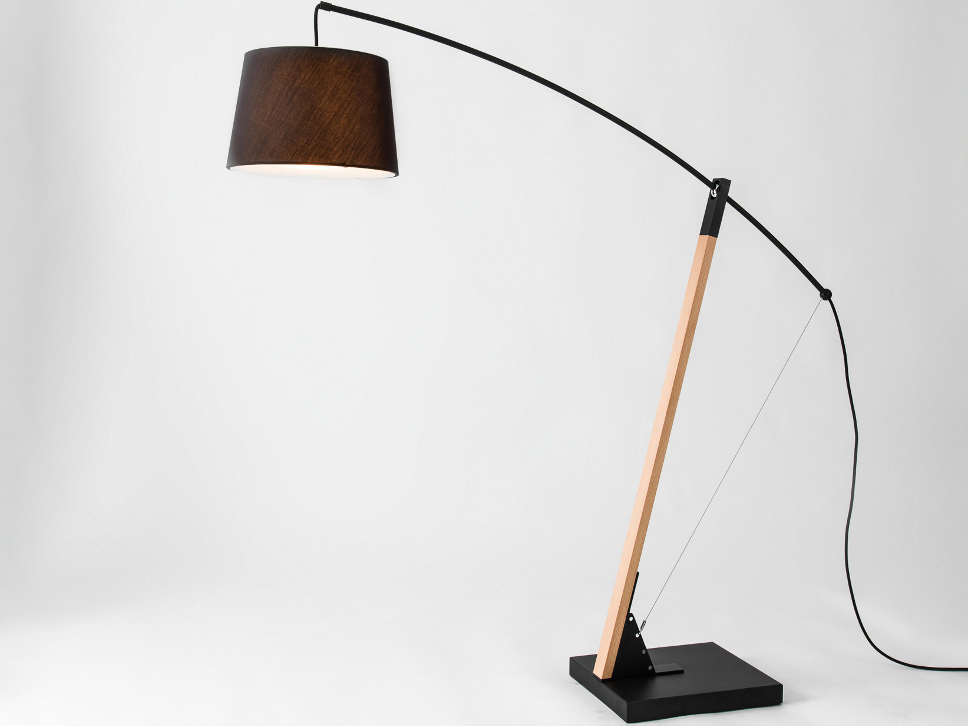 Seed Design Archer Black Floor Lamp