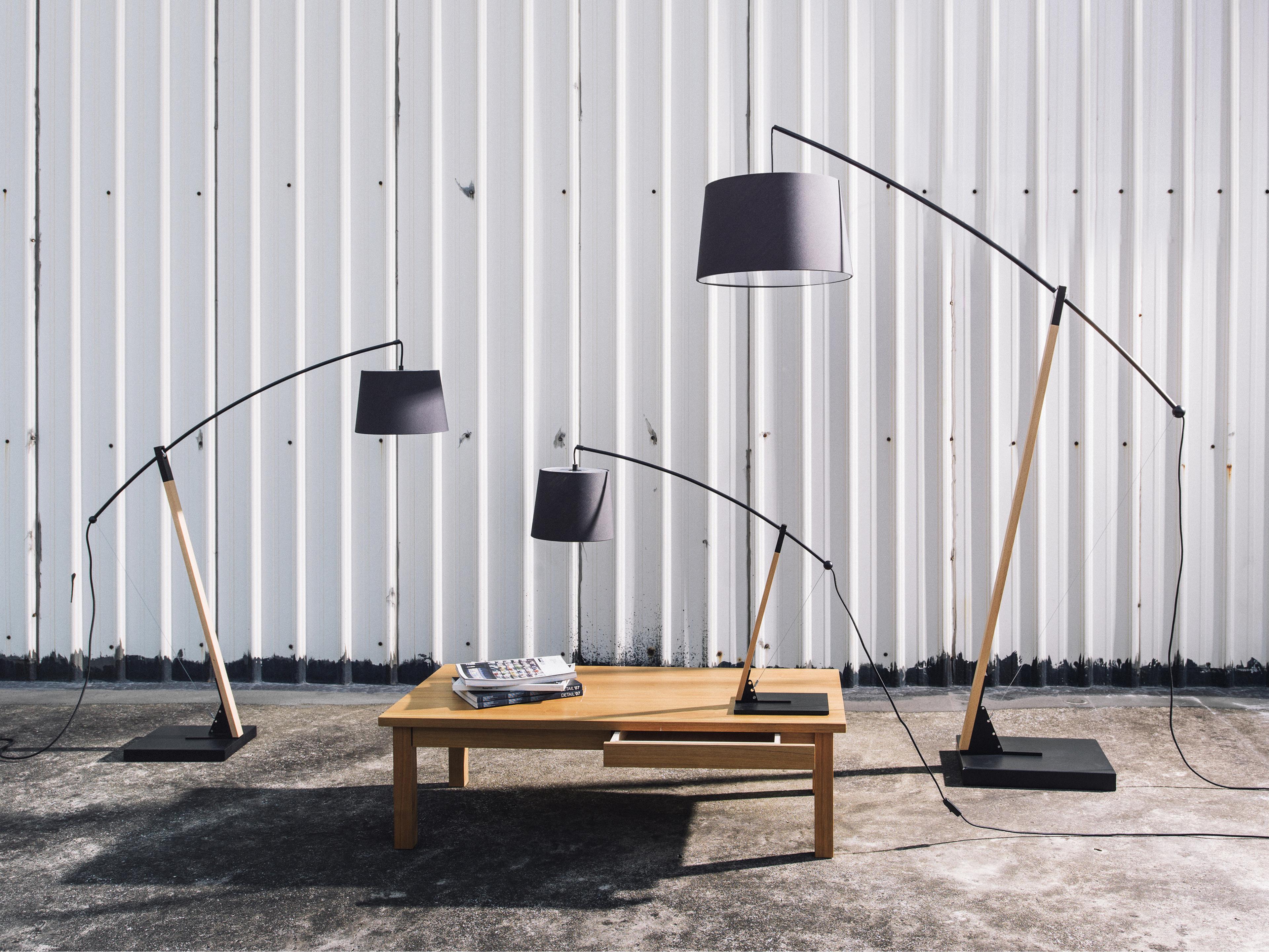 Seed Design Archer Black Floor Lamp