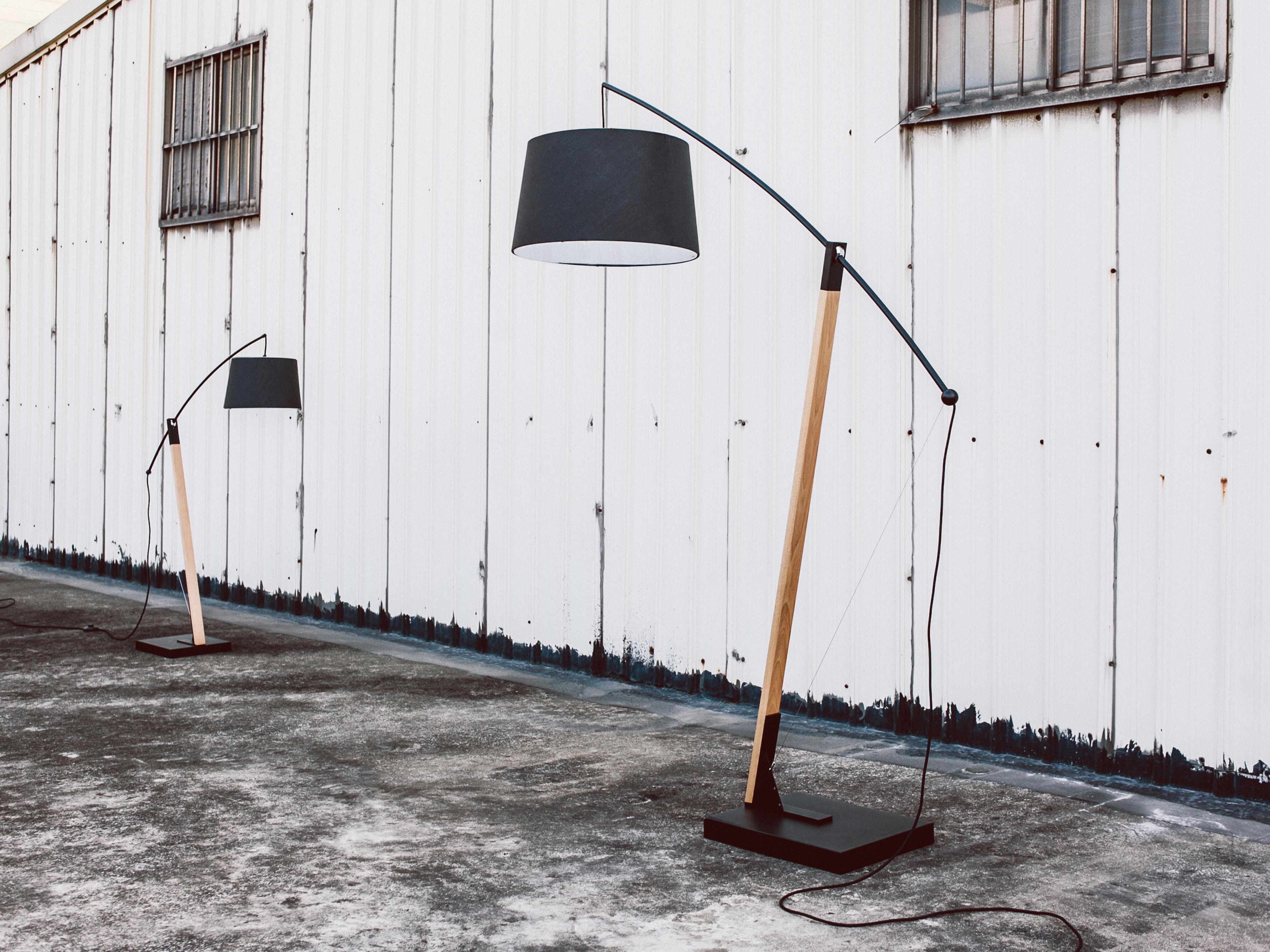 Seed Design Archer Black Floor Lamp