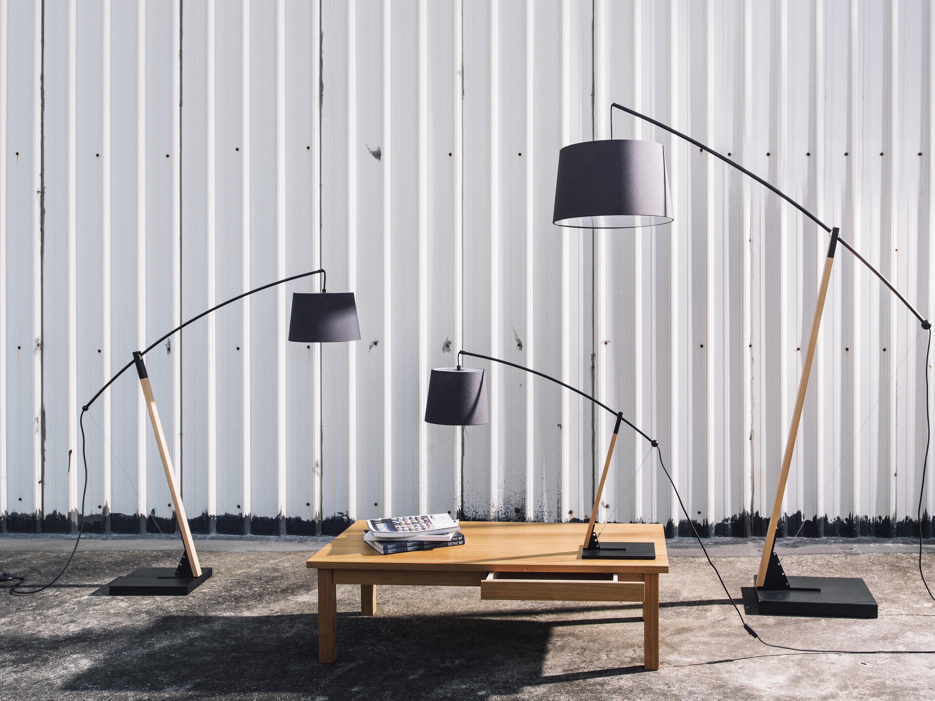 Seed Design Archer Black Floor Lamp