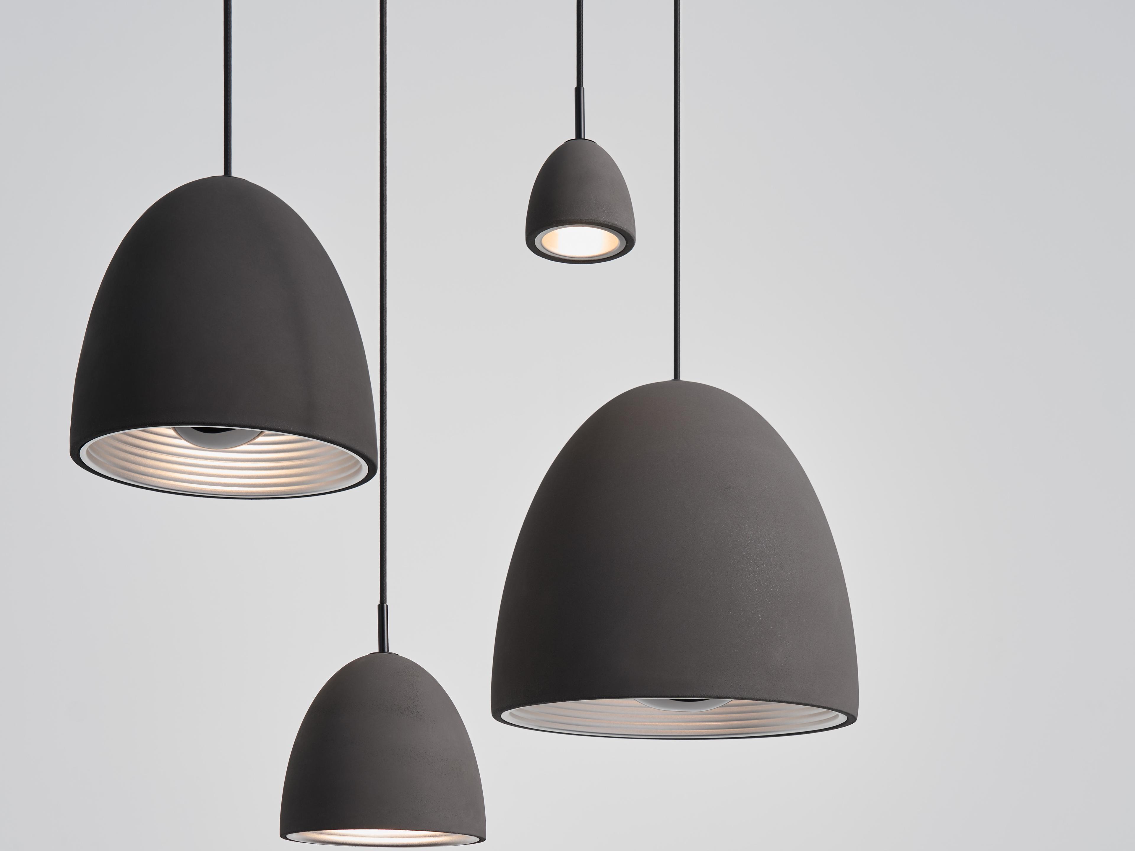 Seed Design Castle Noir Black Dome Mini Pendant