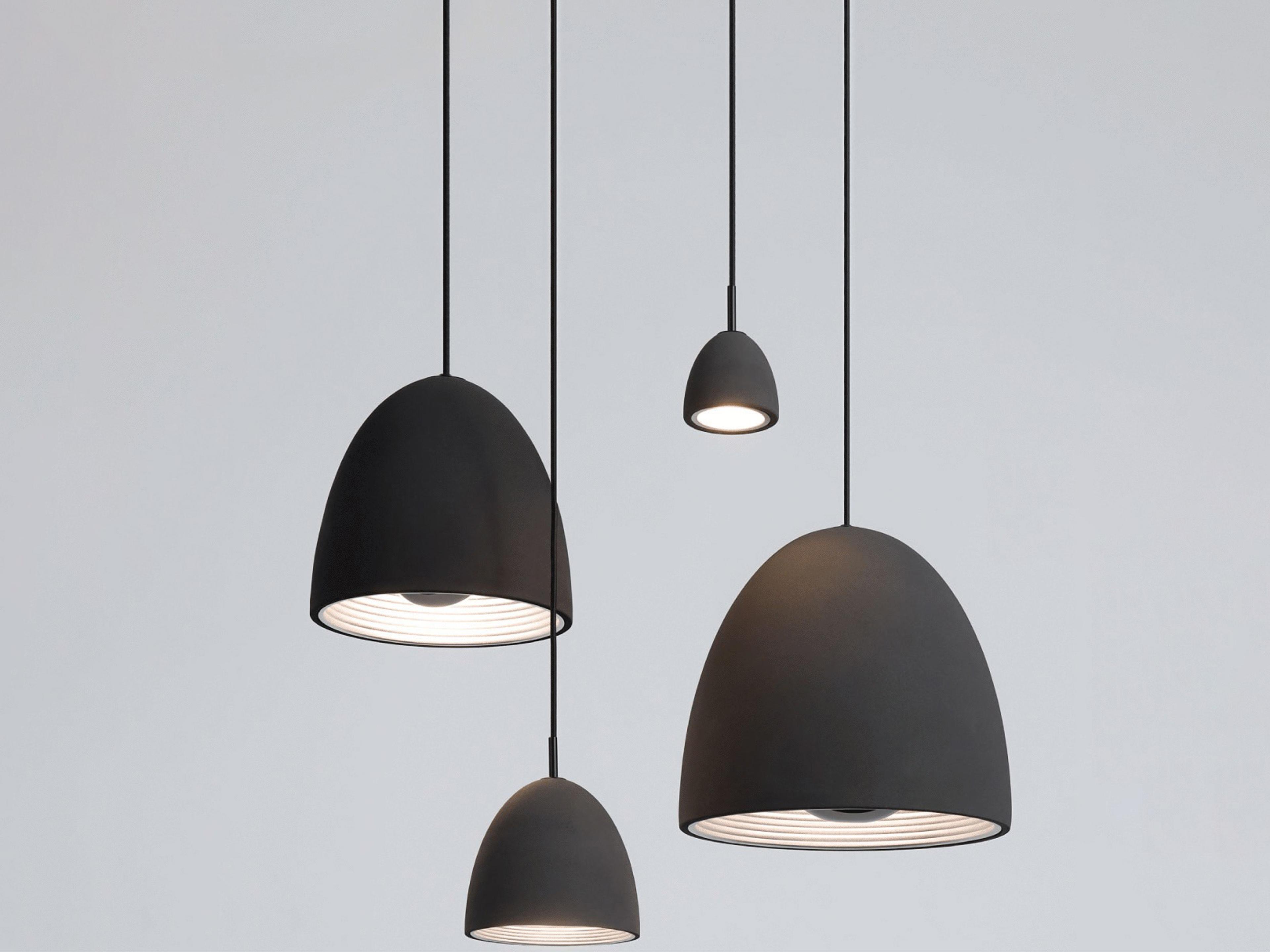 Seed Design Castle Noir Black Dome Mini Pendant