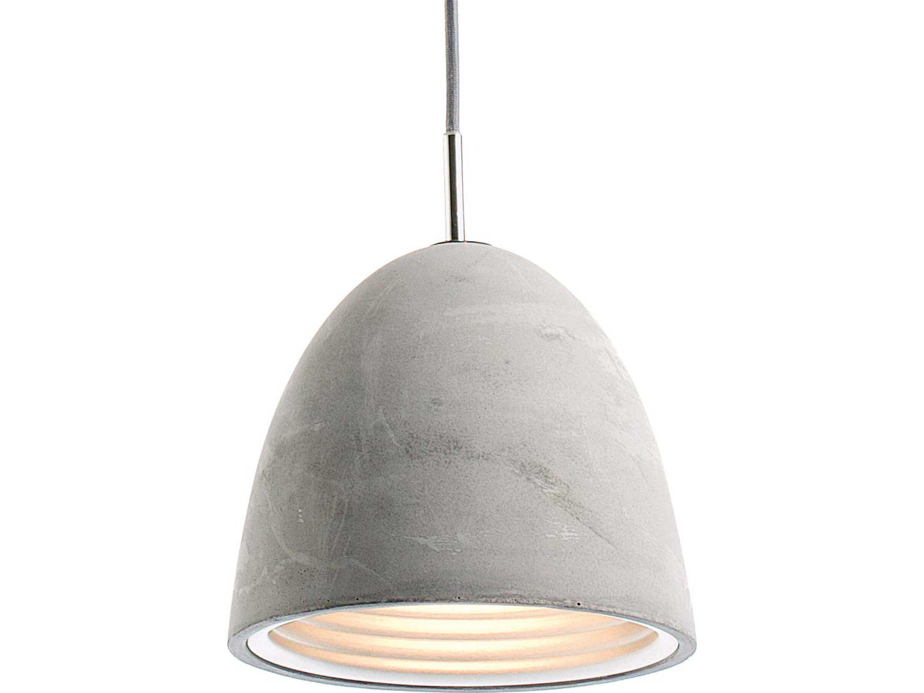 Castle Pendant Light Small Concrete