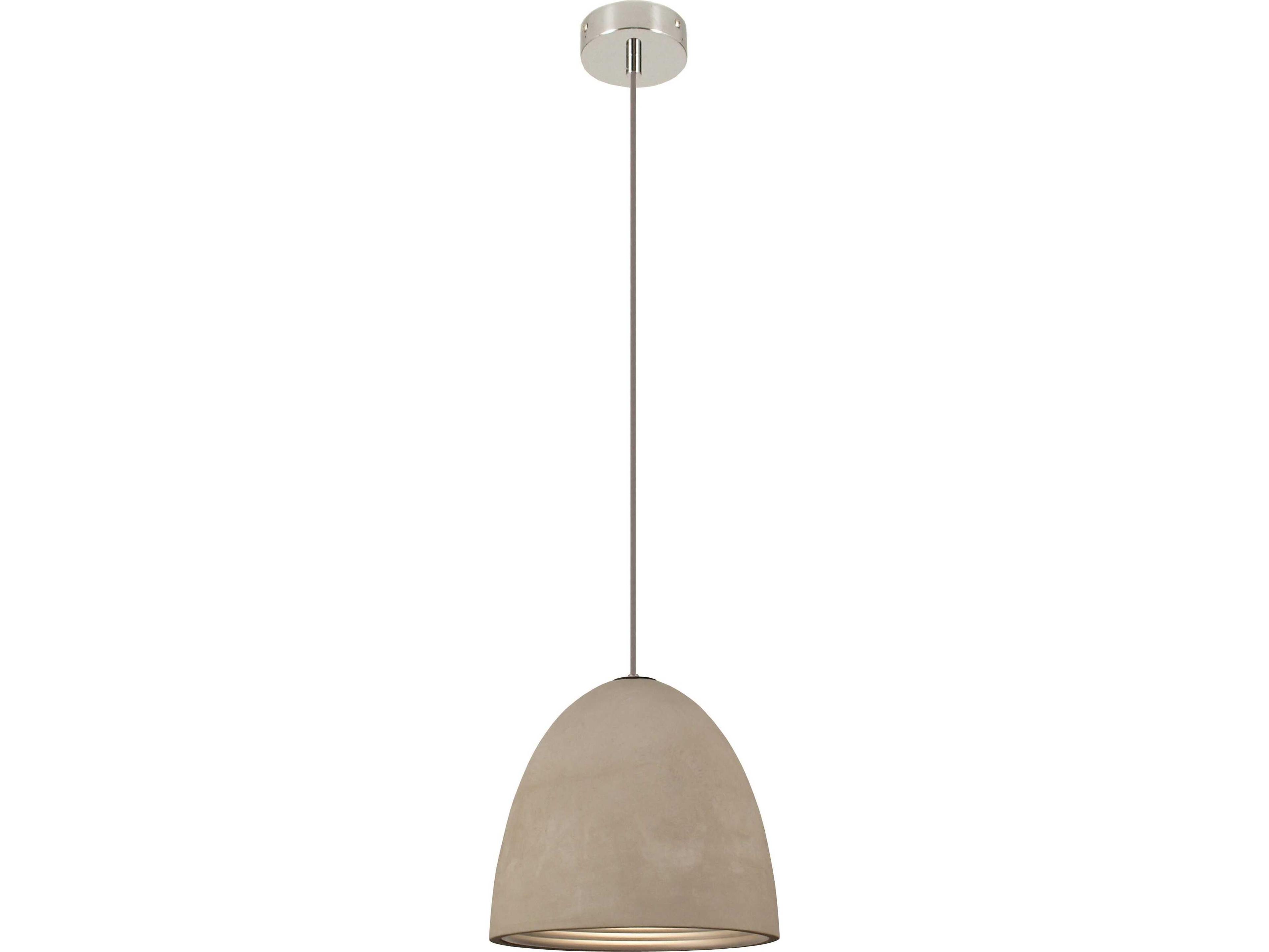 Castle Medium Pendant Light in Concrete