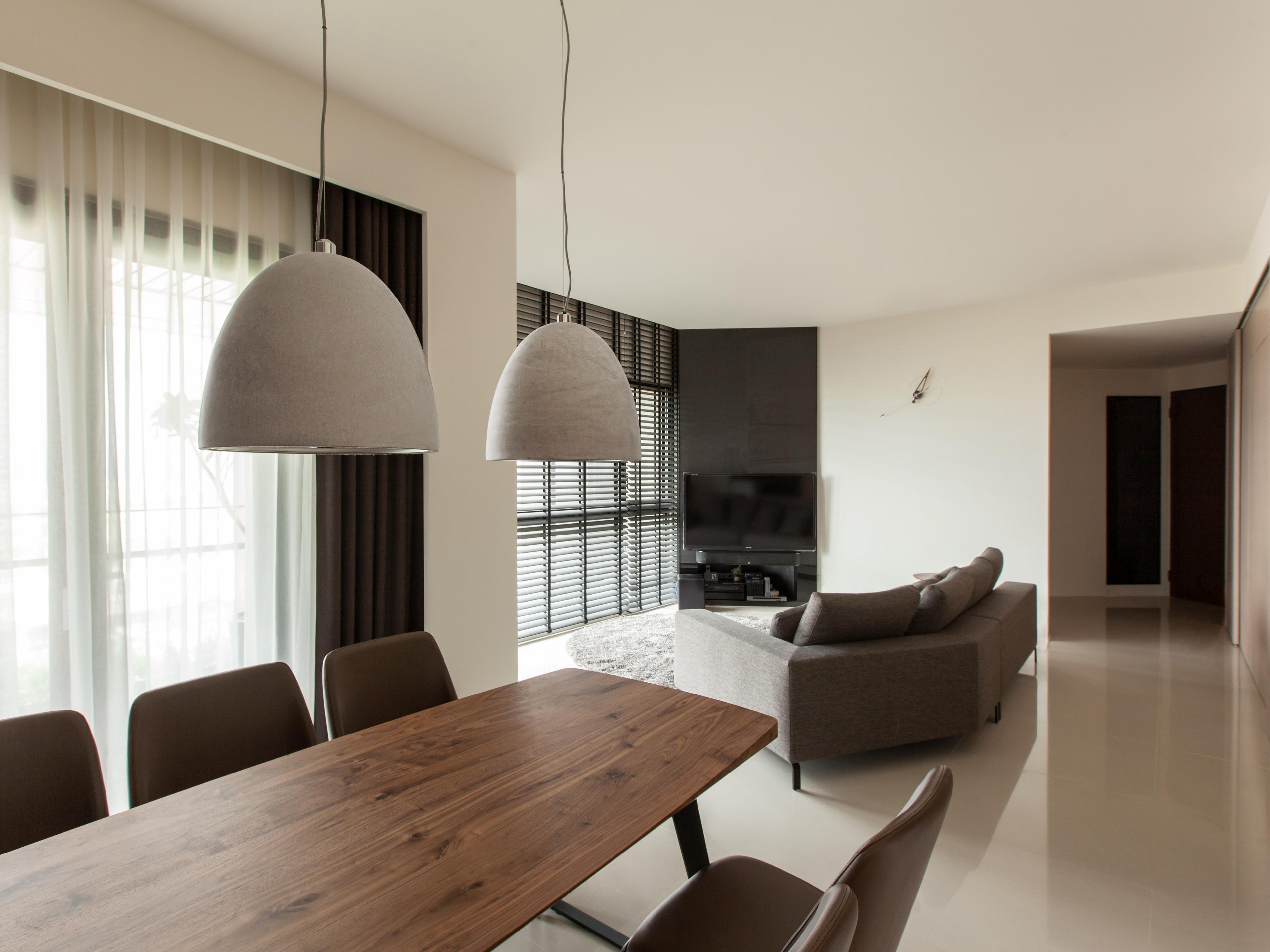 Seed Design Castle Concrete Gray Dome Pendant