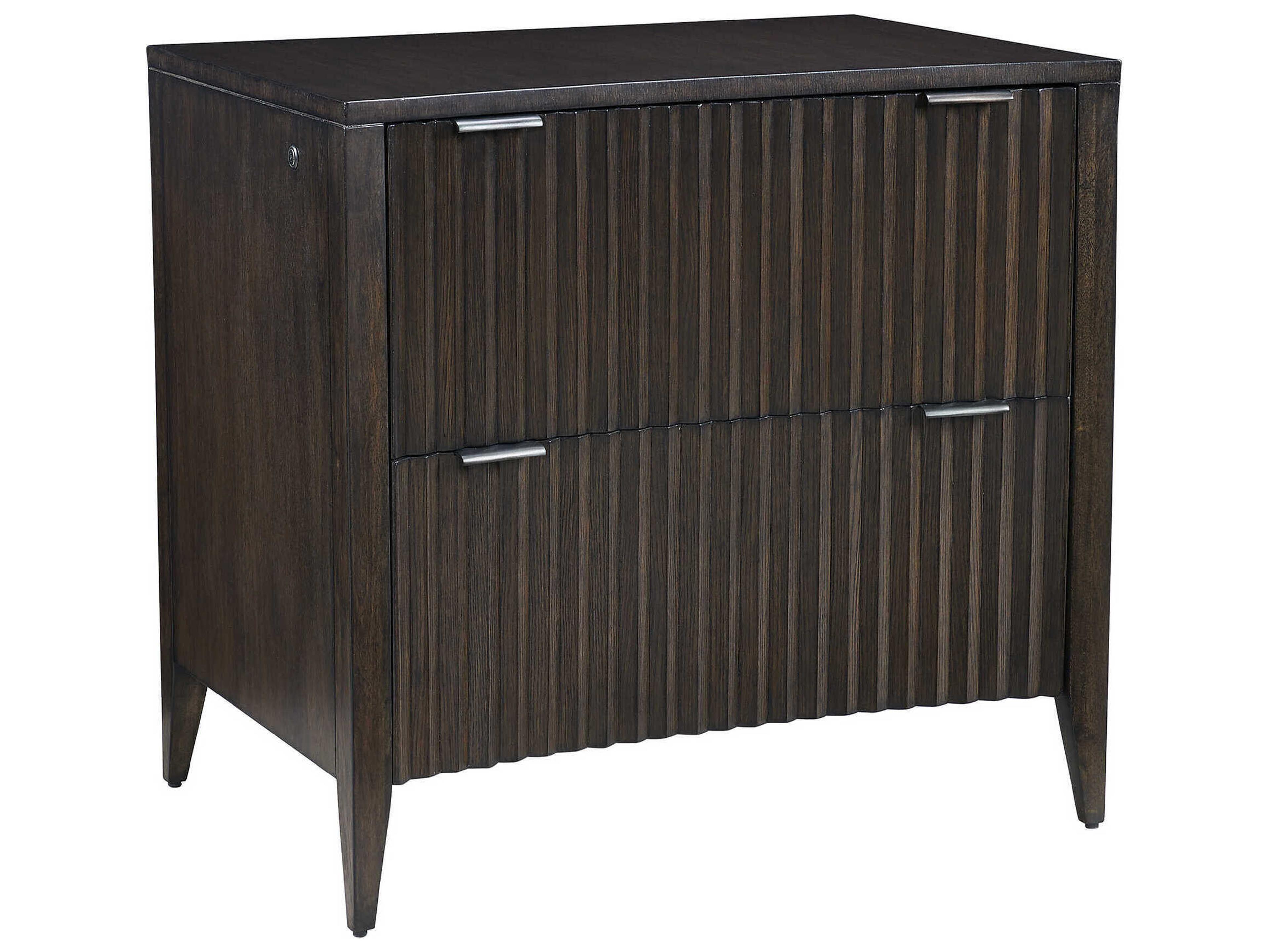 Studio Designs Dark Walnut File Cabinet