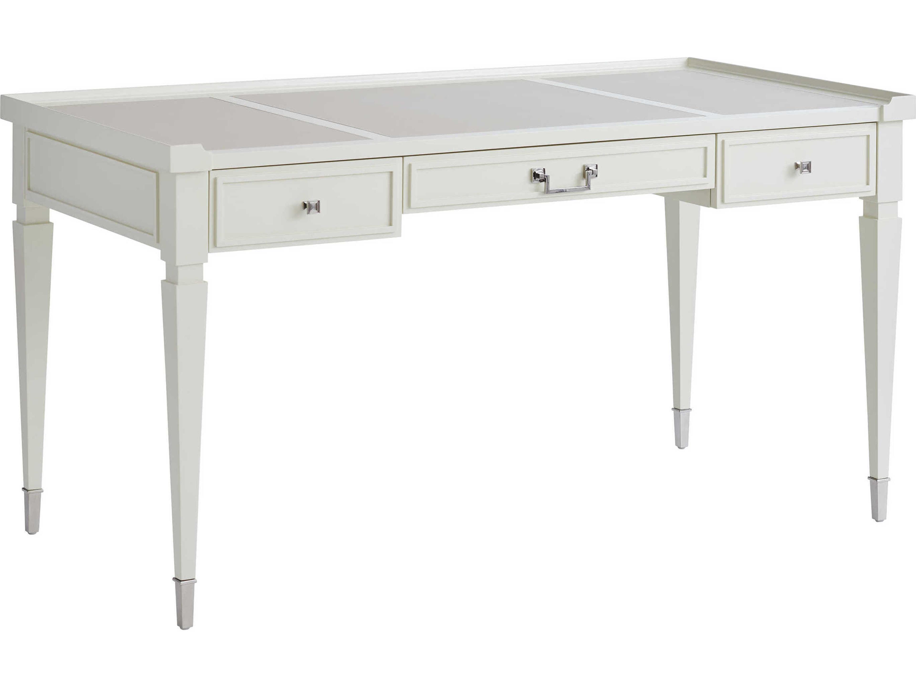 Sligh Studio Designs White Hardwood Secretary Desk