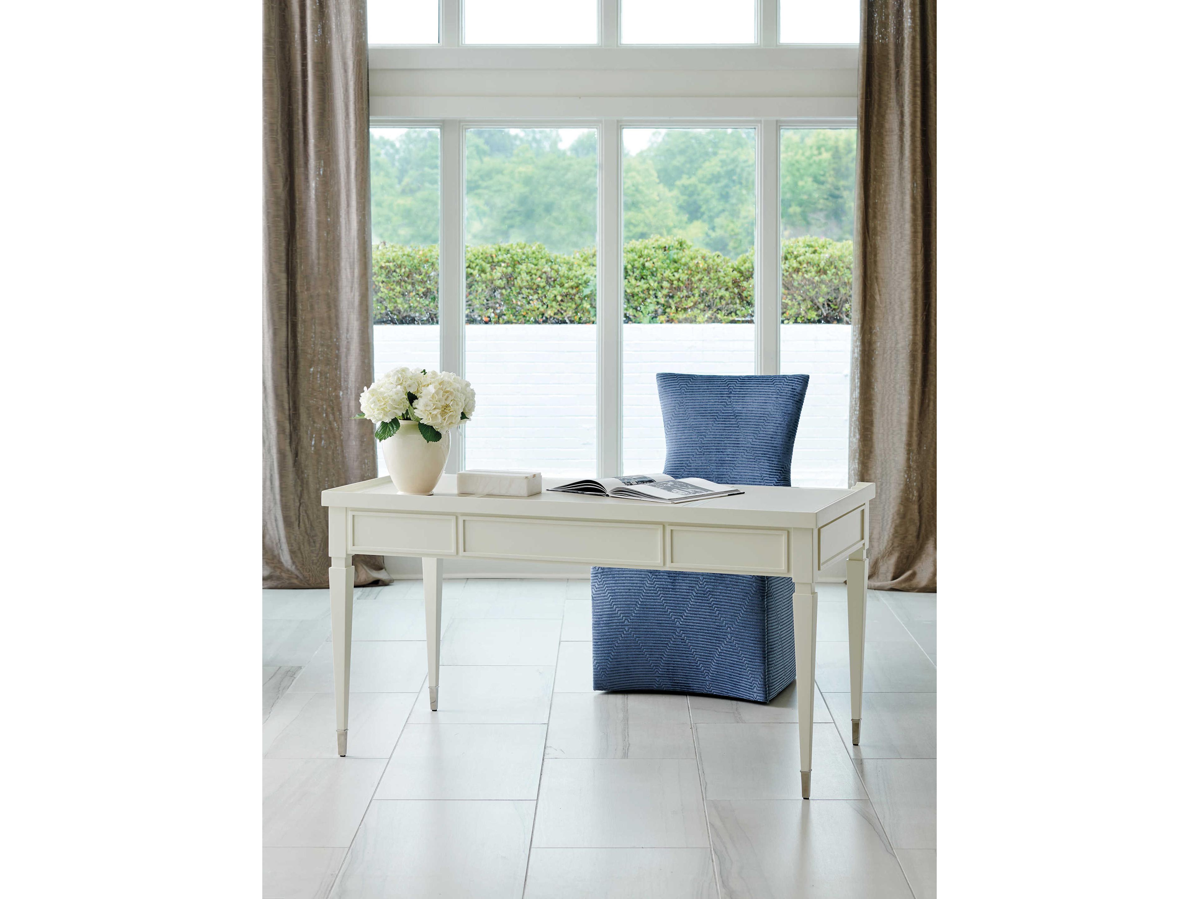 Sligh Studio Designs White Hardwood Secretary Desk