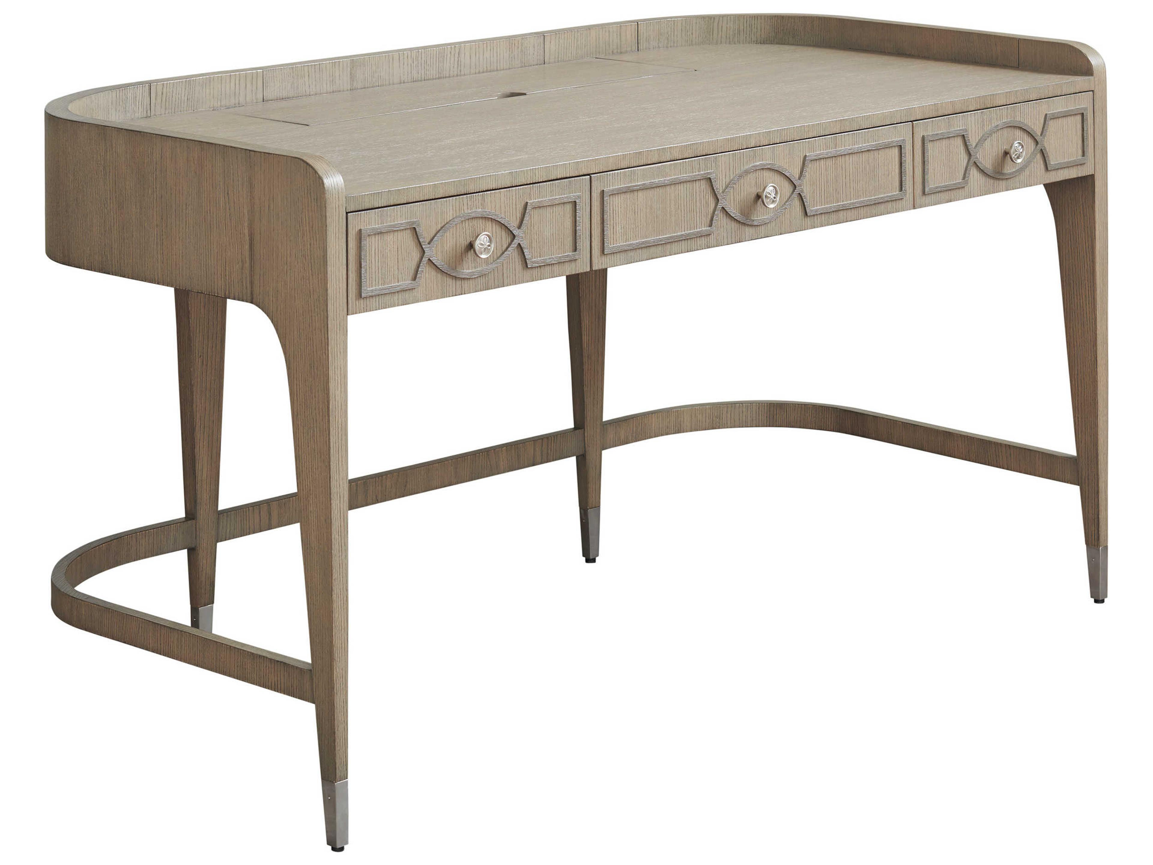 Sligh Studio Designs Gray Ash Wood Secretary Desk
