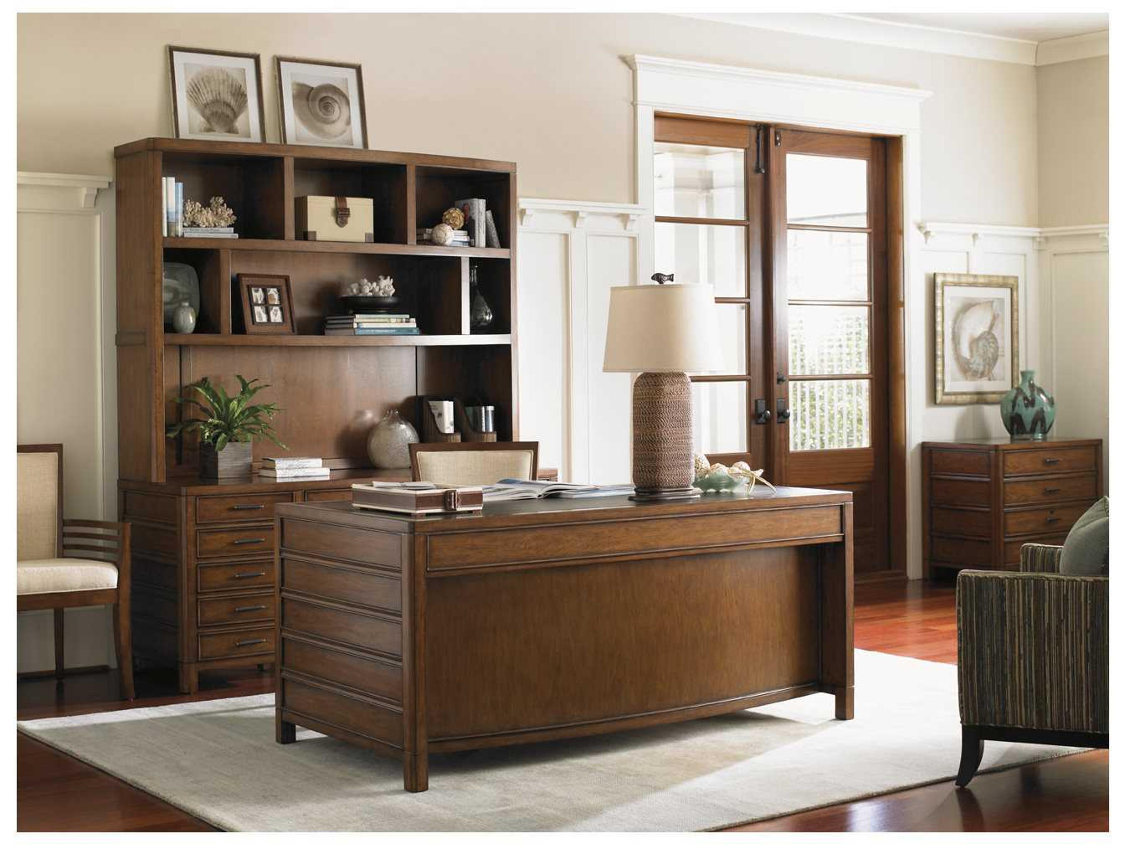 Sligh Longboat Key Beige Executive Desk