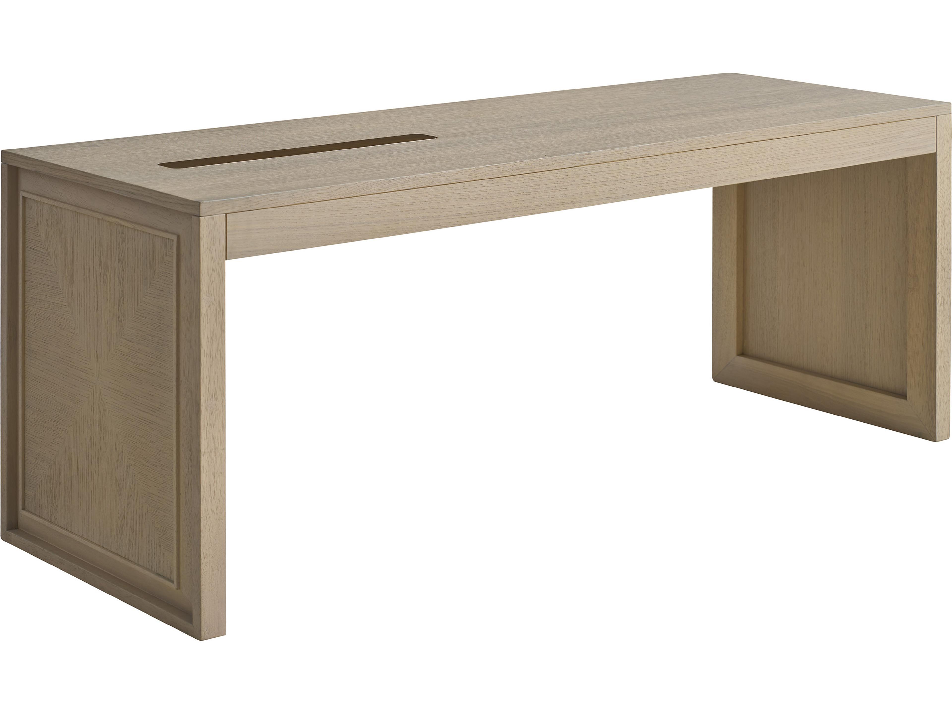 Apogee Natural Oak Wood Return Desk